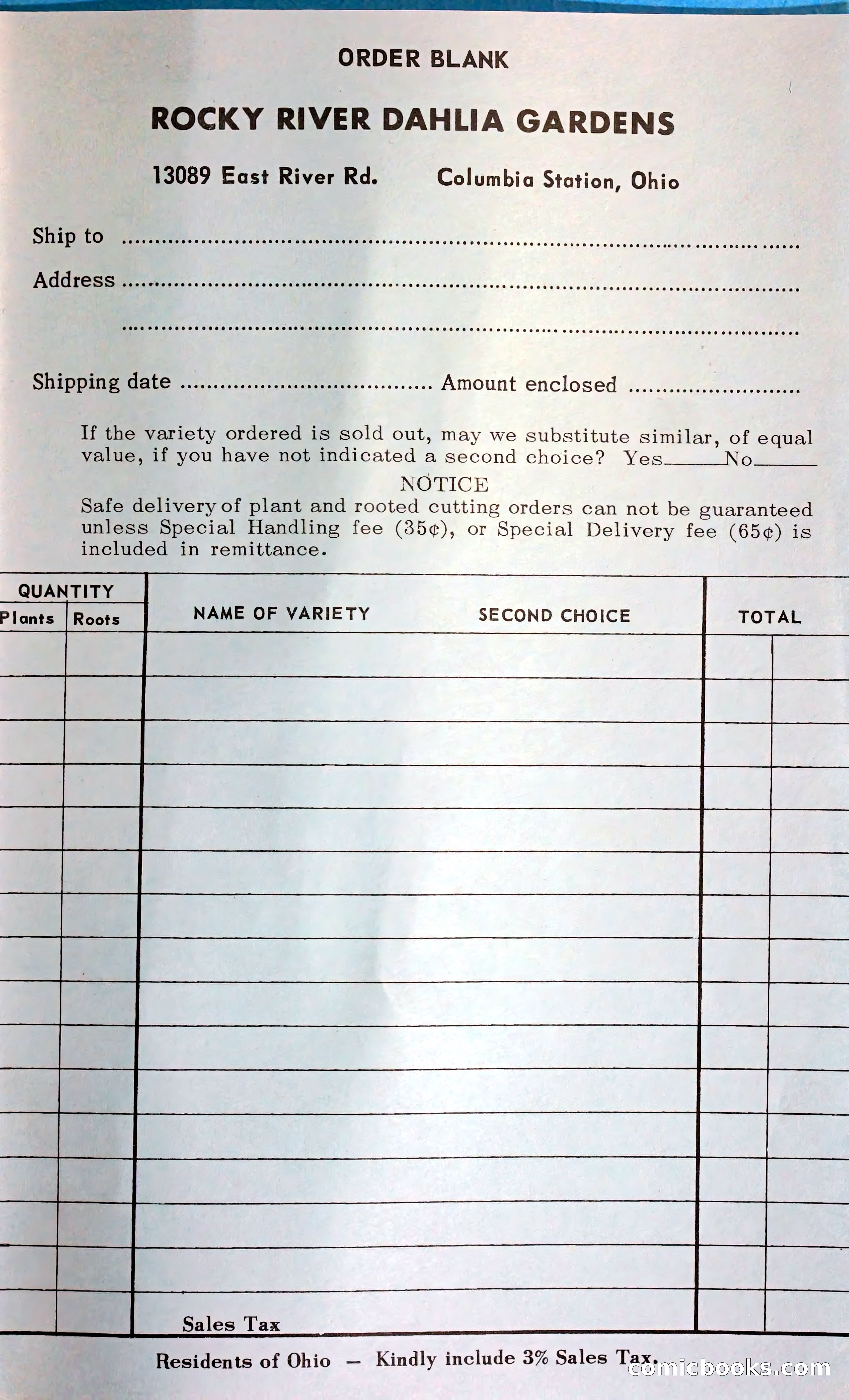 The Dahlia Blue Book for 1962 — page 68 of 71