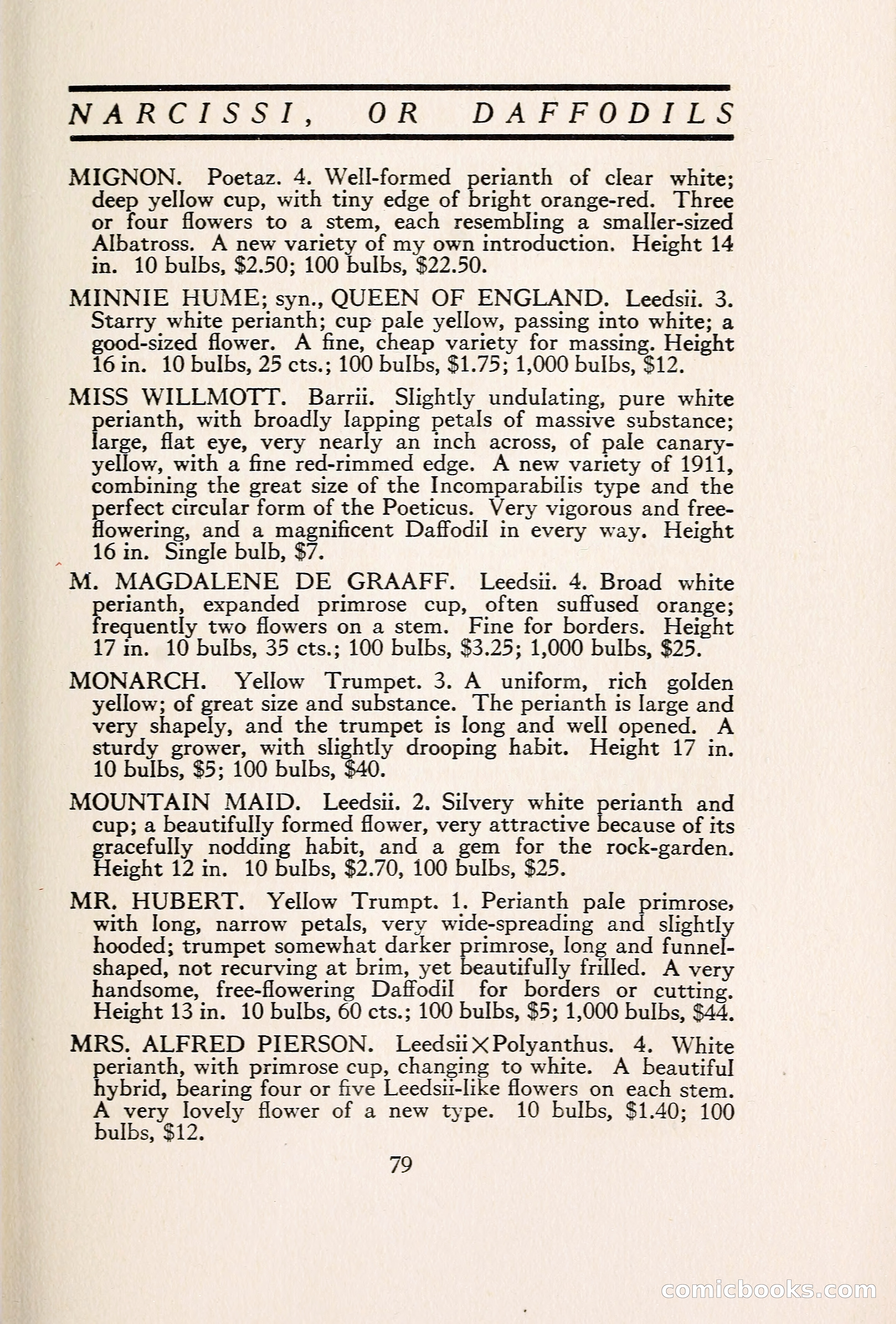 Blue Book of Bulbs — page 88 of 109