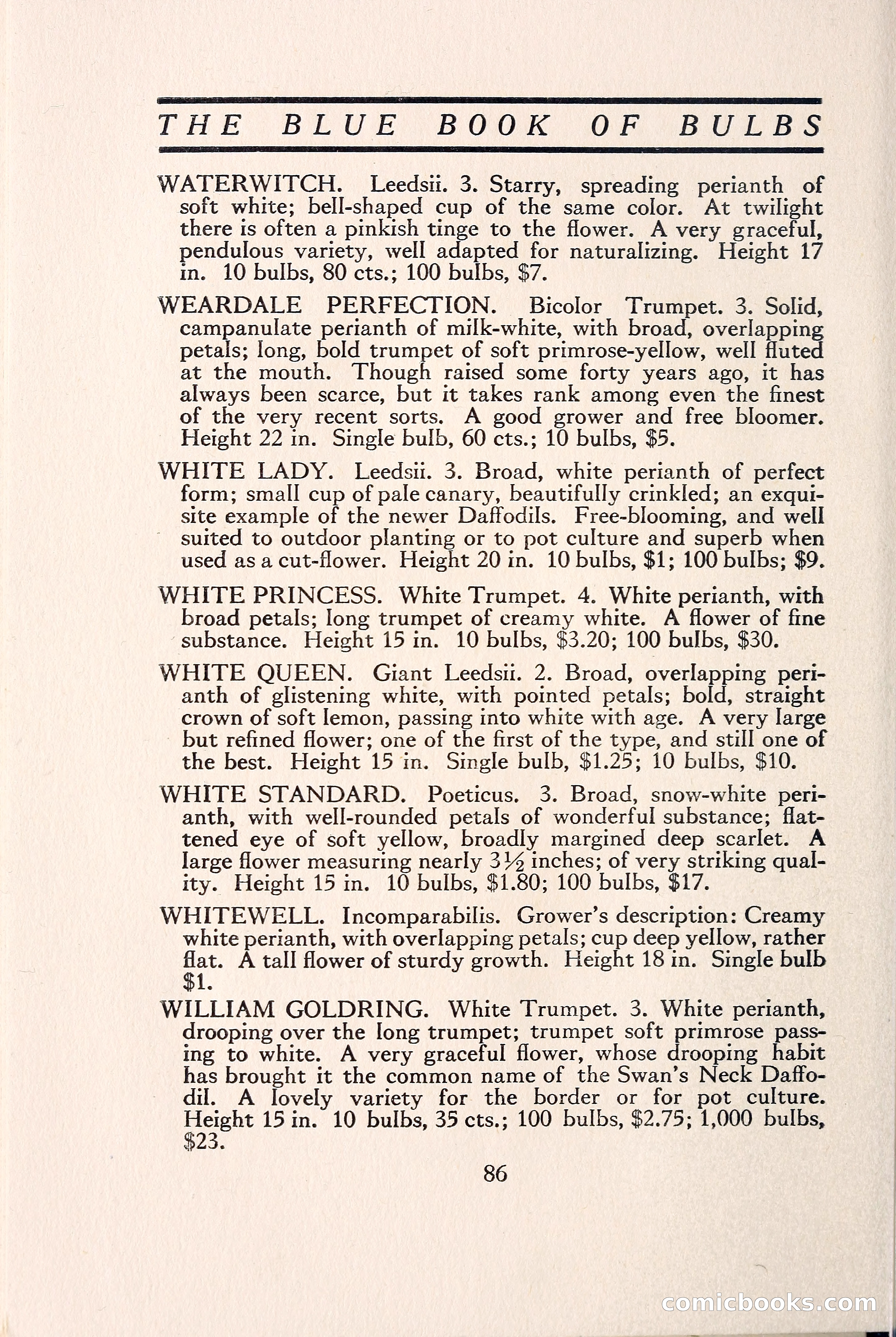Blue Book of Bulbs — page 95 of 109