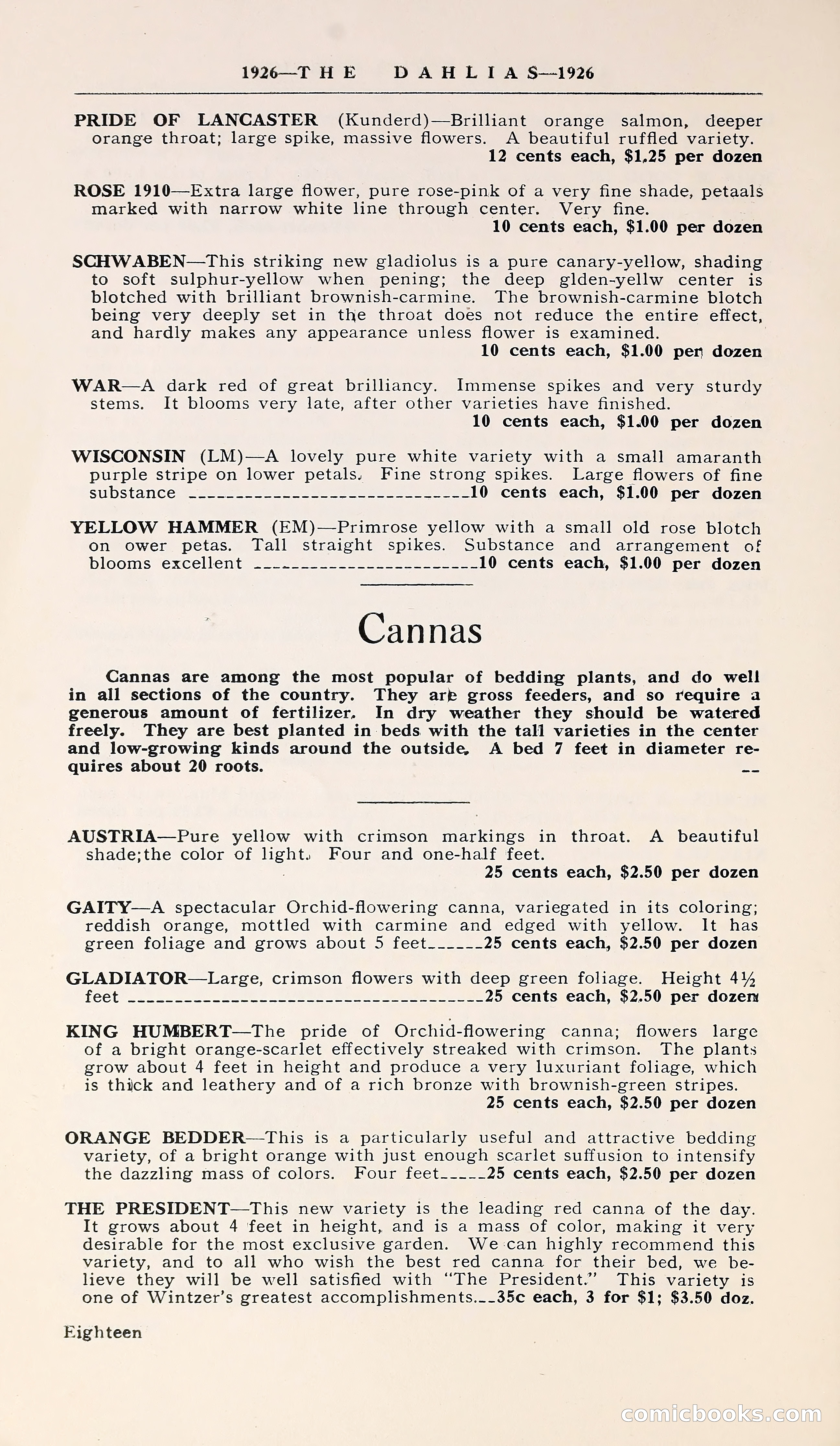 1926 Ohio's Blue Book on Dahlias — page 22 of 28
