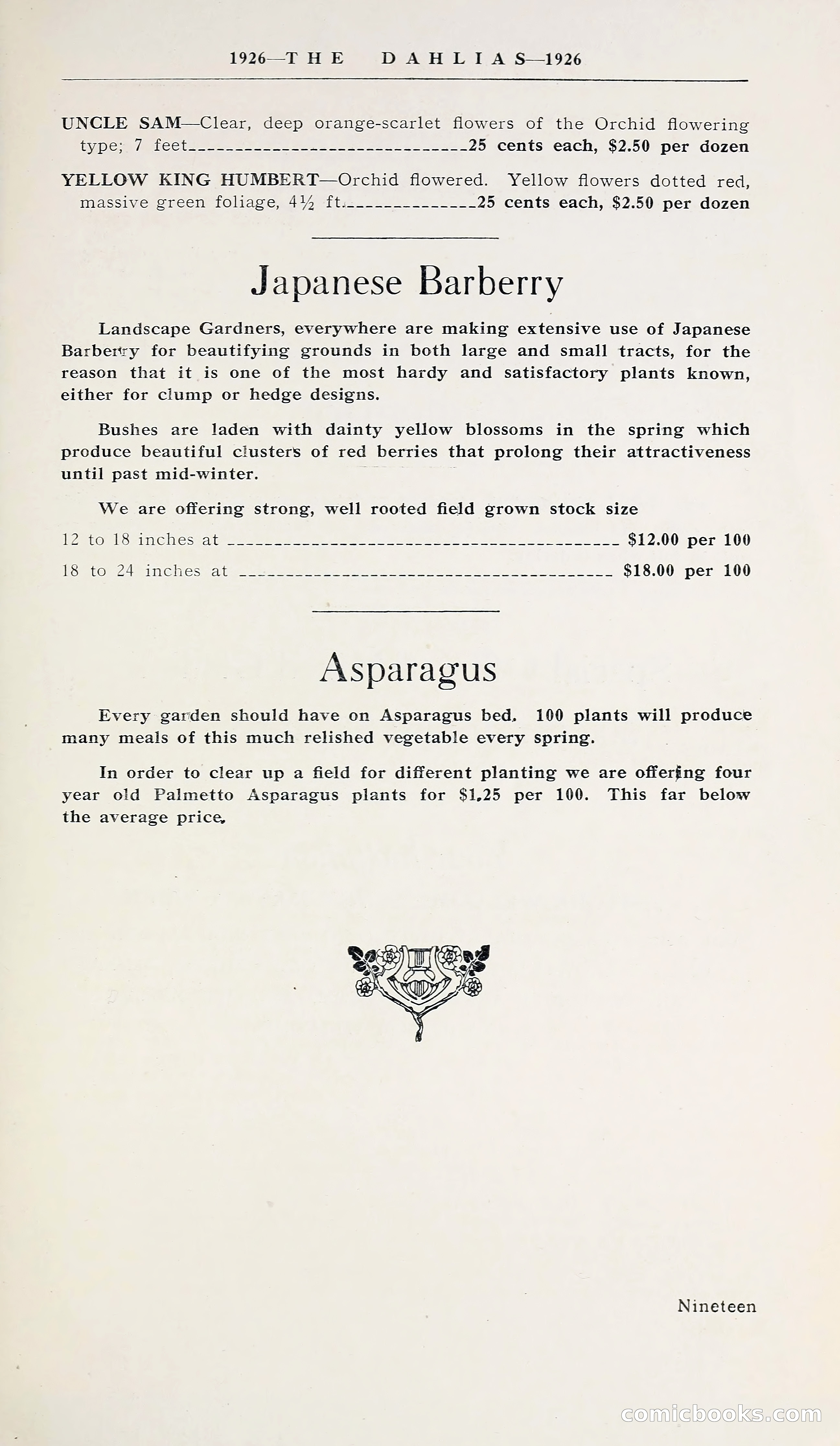 1926 Ohio's Blue Book on Dahlias — page 23 of 28