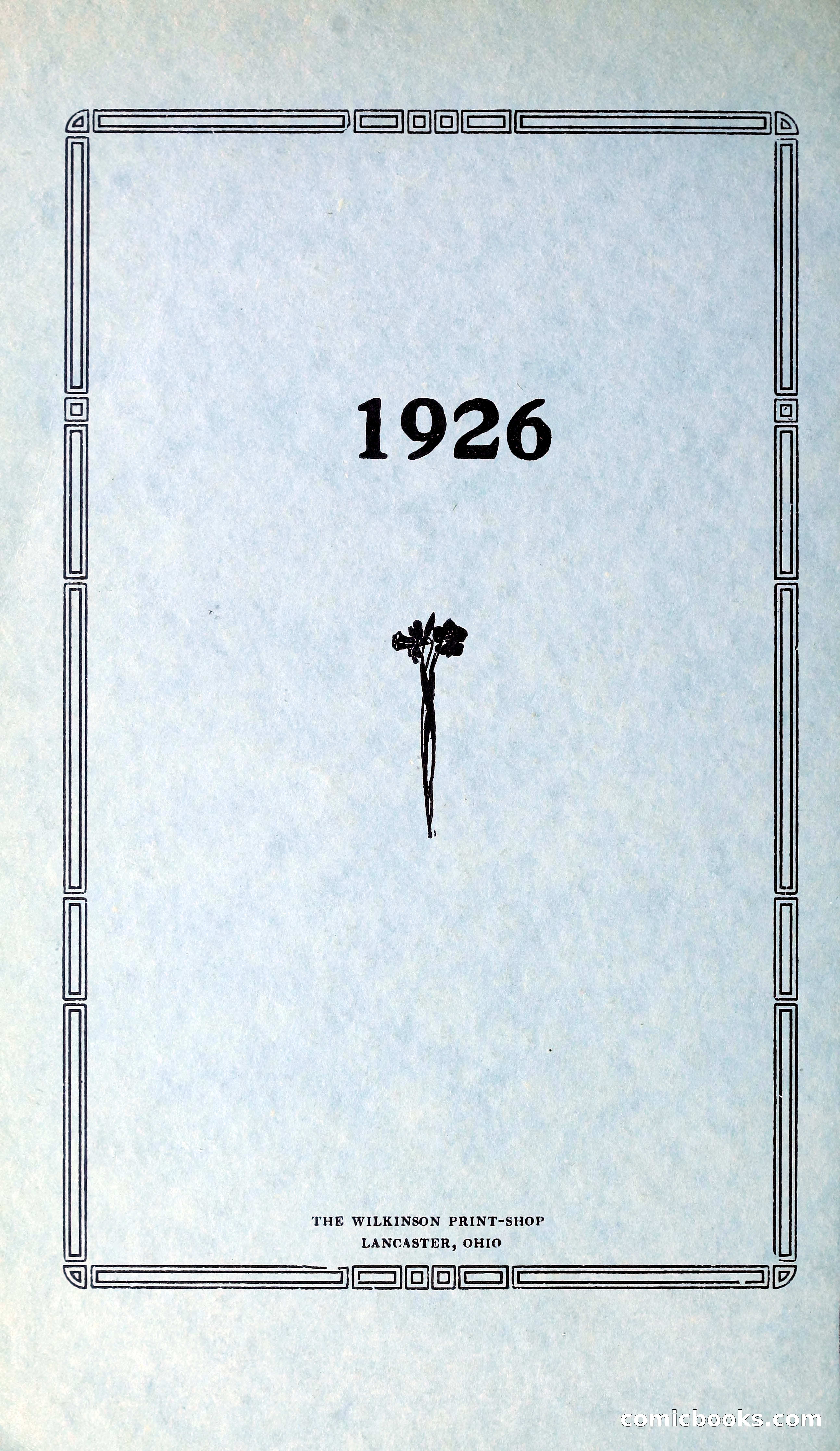 1926 Ohio's Blue Book on Dahlias — page 28 of 28