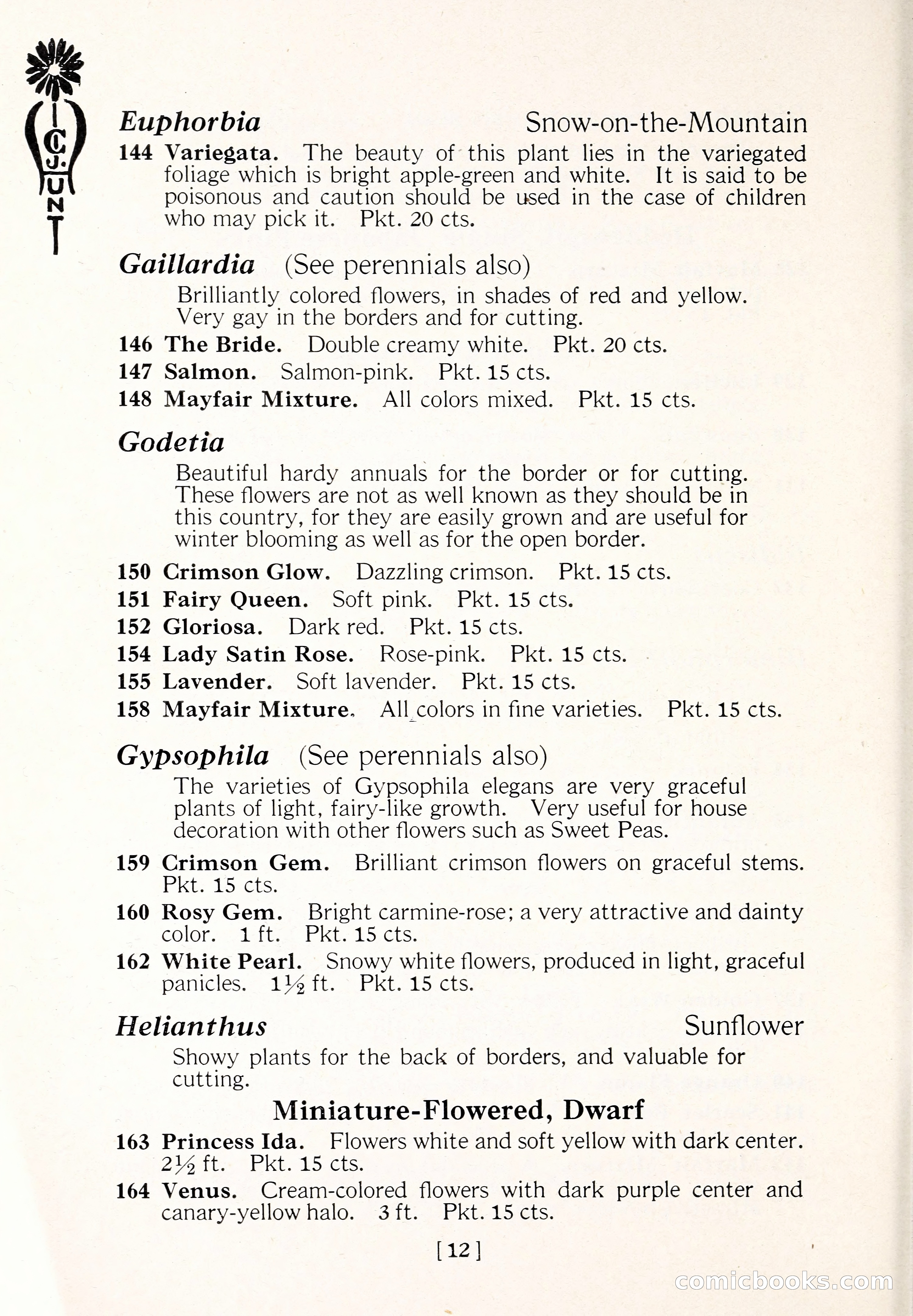Blue Book of Flower Seeds and Gladioli — page 17 of 61