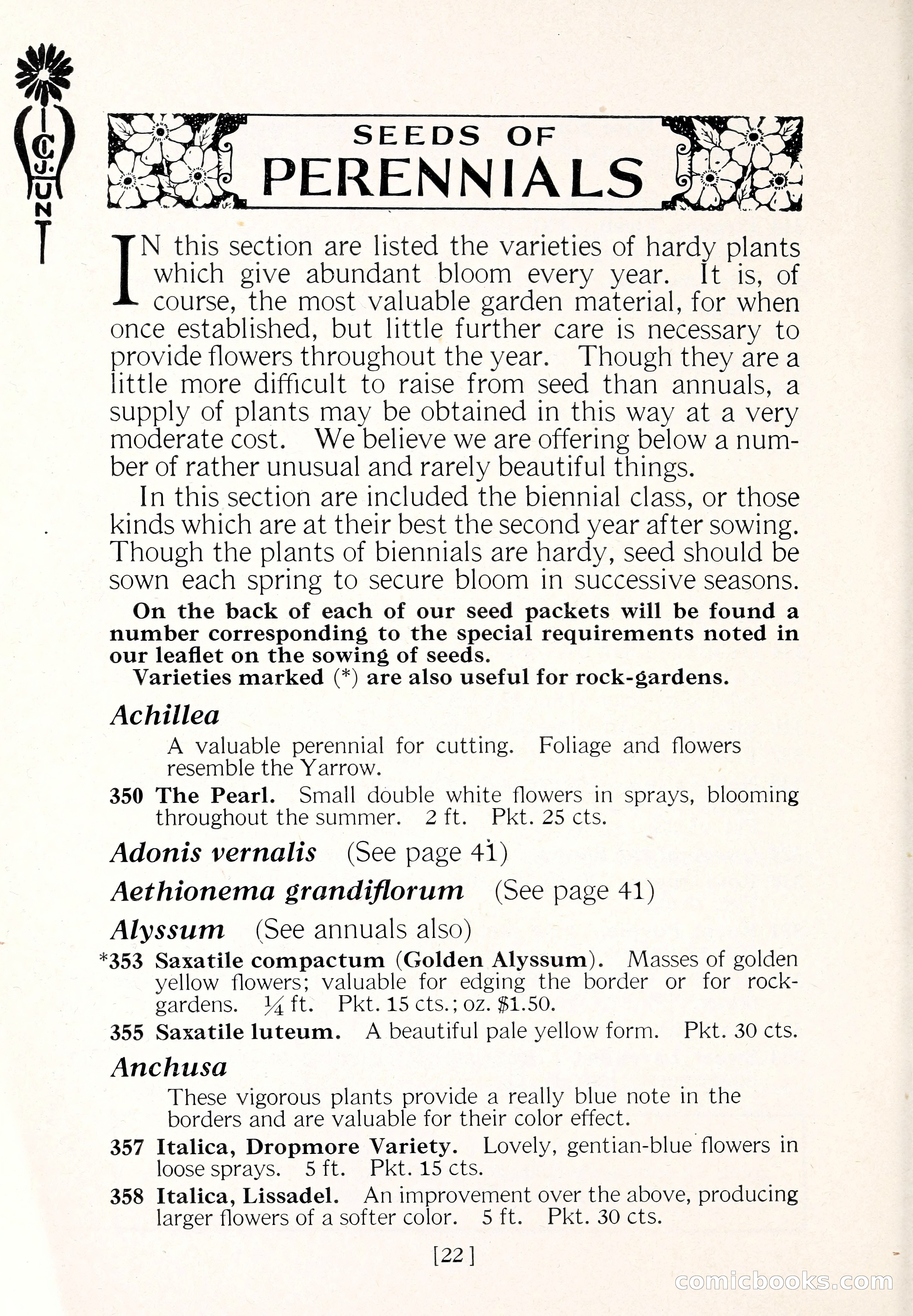 Blue Book of Flower Seeds and Gladioli — page 27 of 61