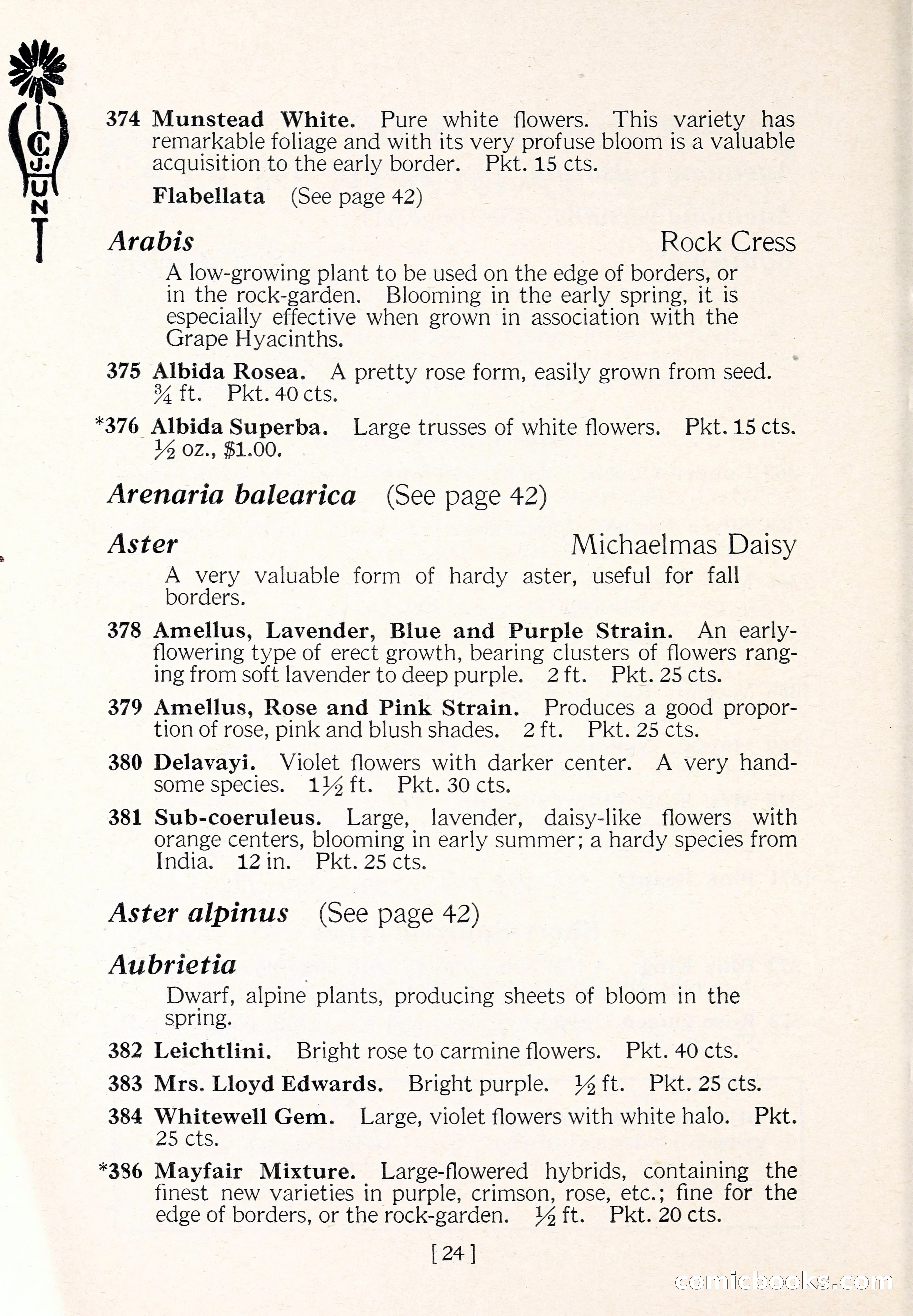 Blue Book of Flower Seeds and Gladioli — page 29 of 61