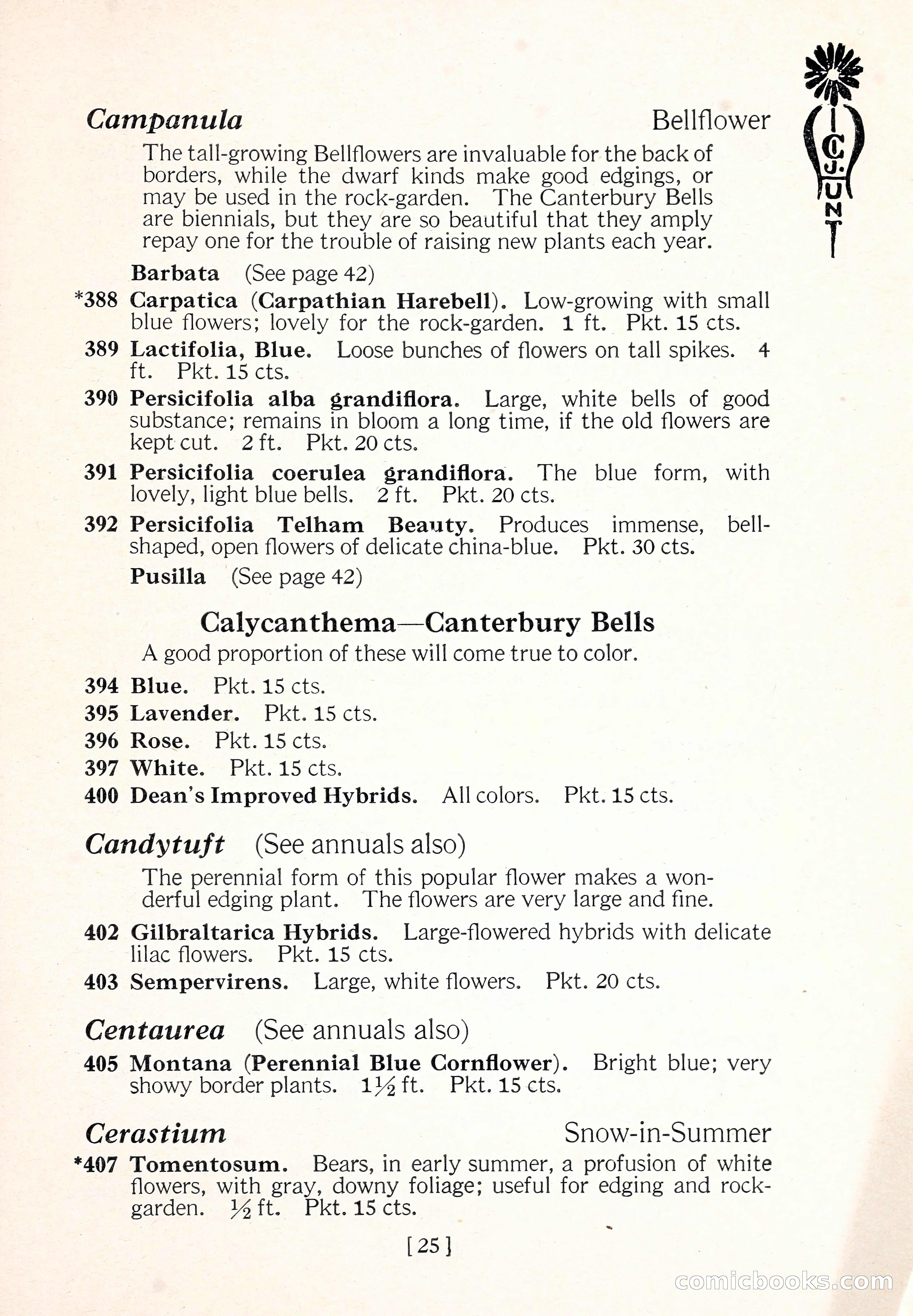 Blue Book of Flower Seeds and Gladioli — page 30 of 61