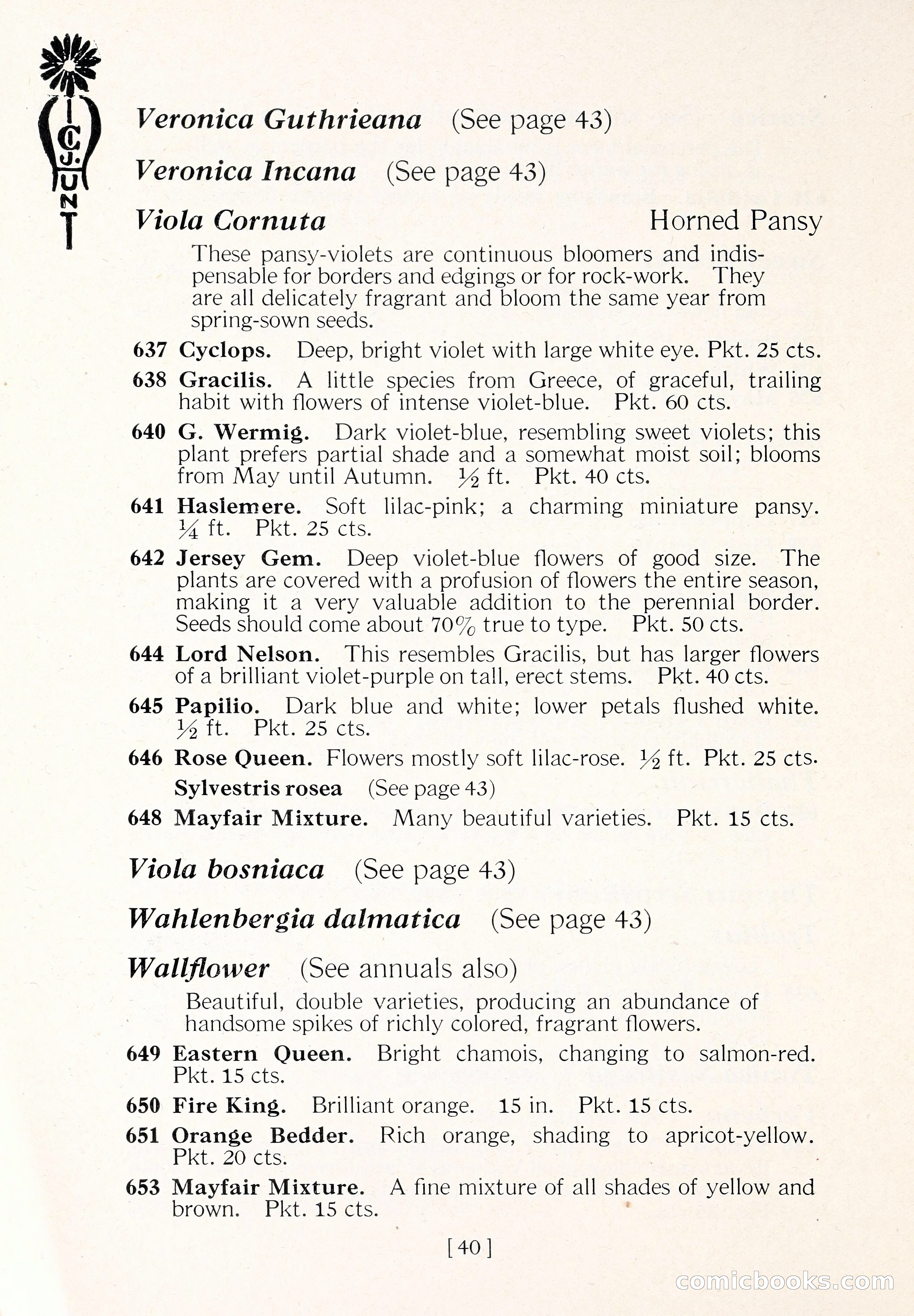 Blue Book of Flower Seeds and Gladioli — page 45 of 61