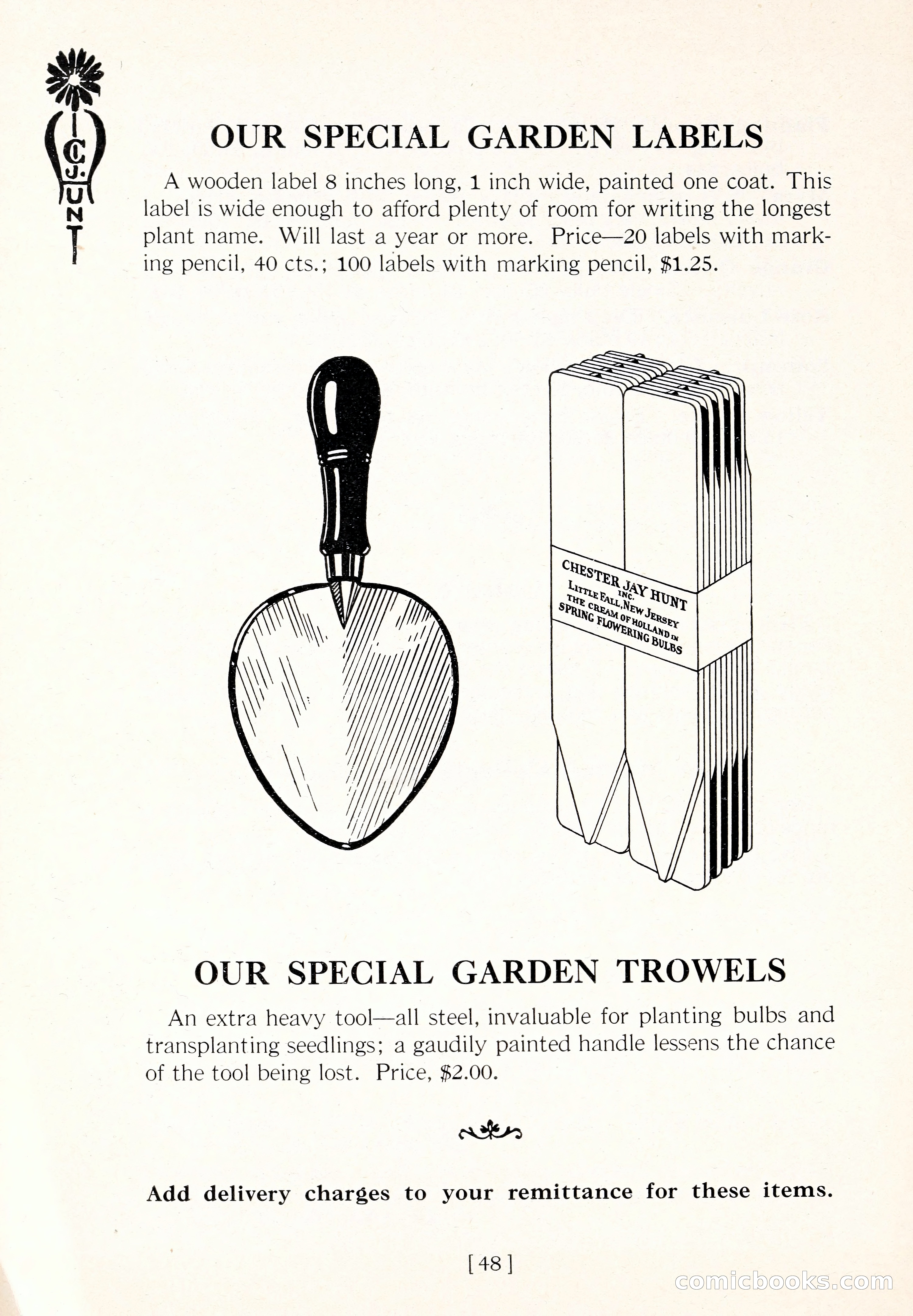 Blue Book of Flower Seeds and Gladioli — page 53 of 61