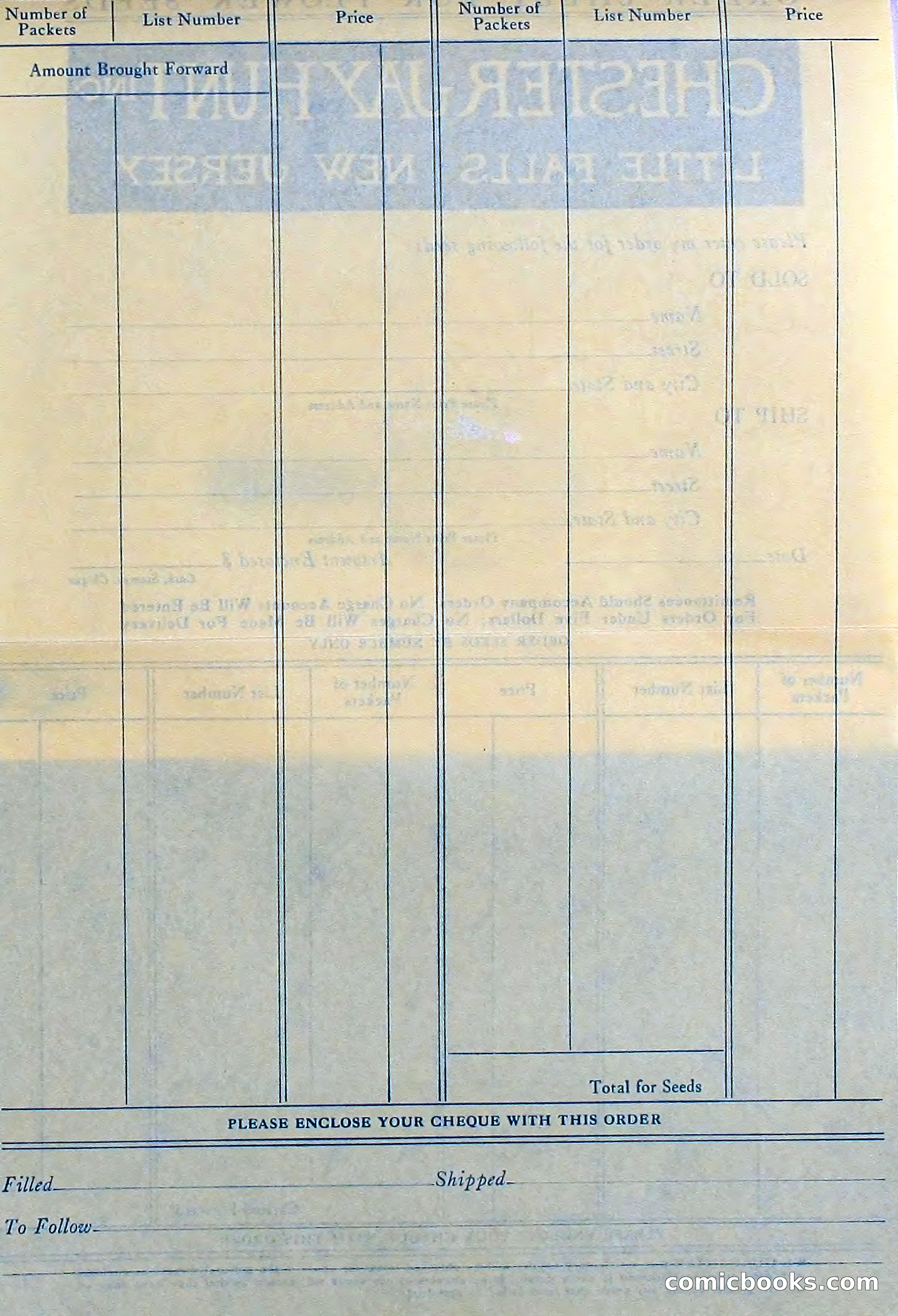 Blue Book of Flower Seeds and Gladioli — page 56 of 61
