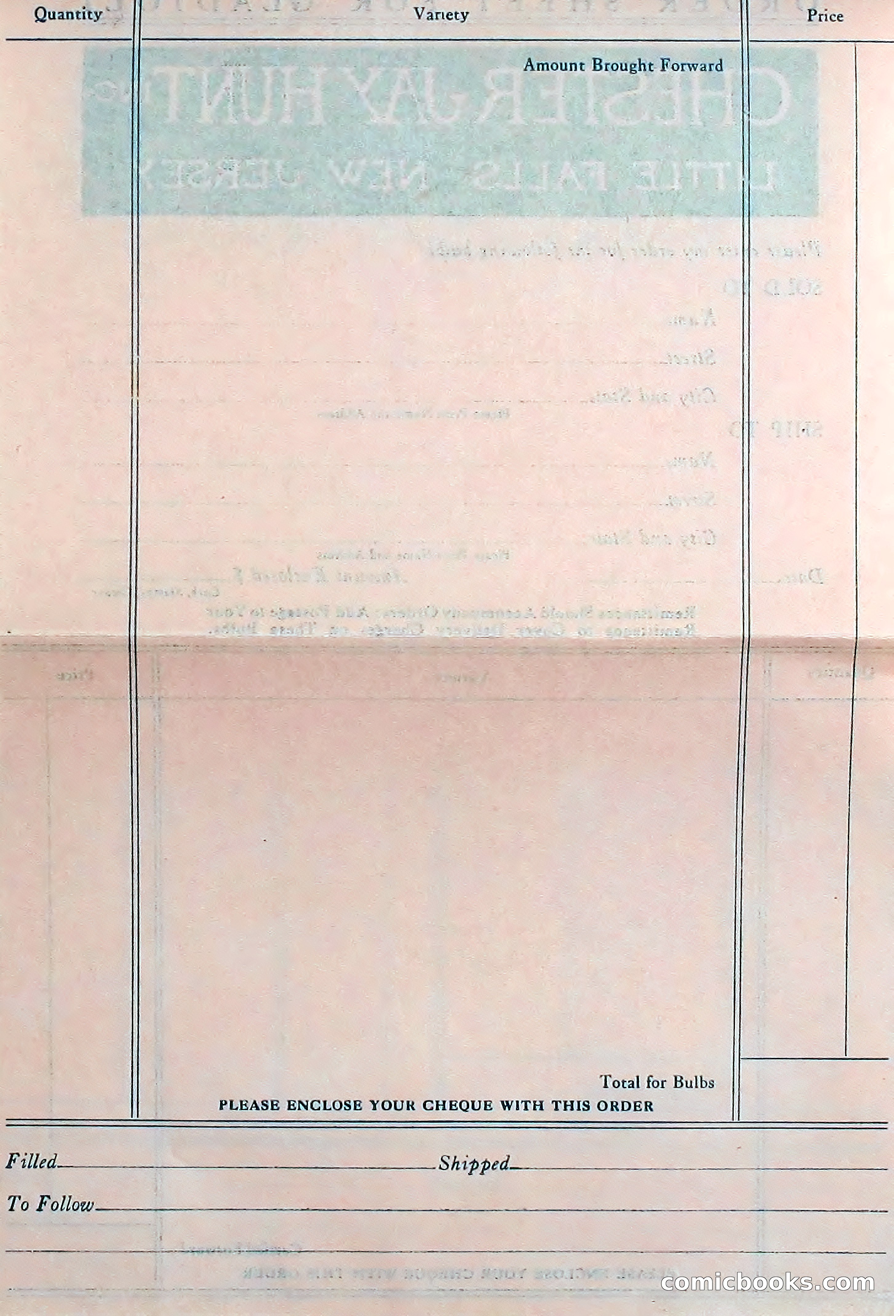 Blue Book of Flower Seeds and Gladioli — page 58 of 61