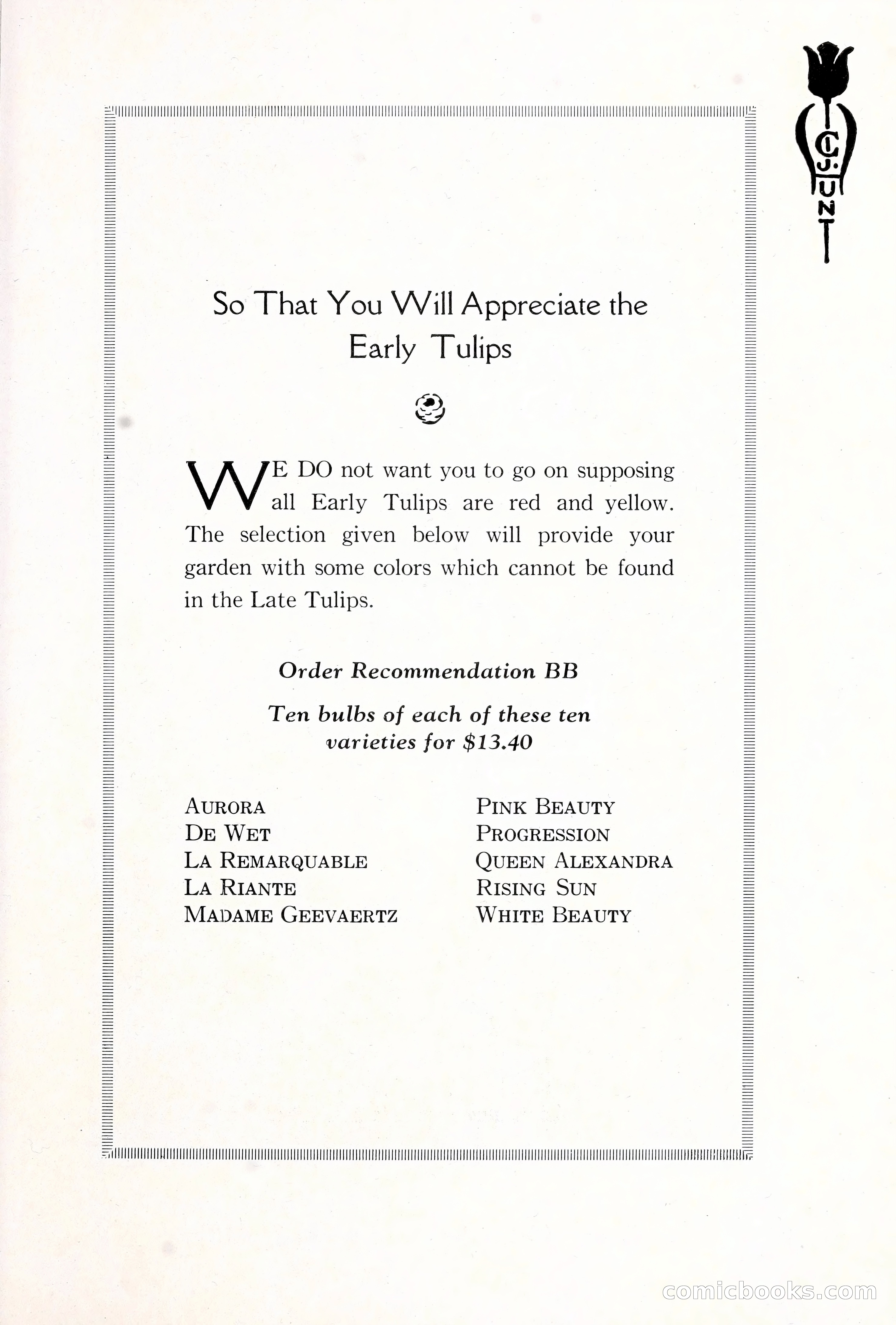 Blue Book of Bulbs, 1929 — page 34 of 125