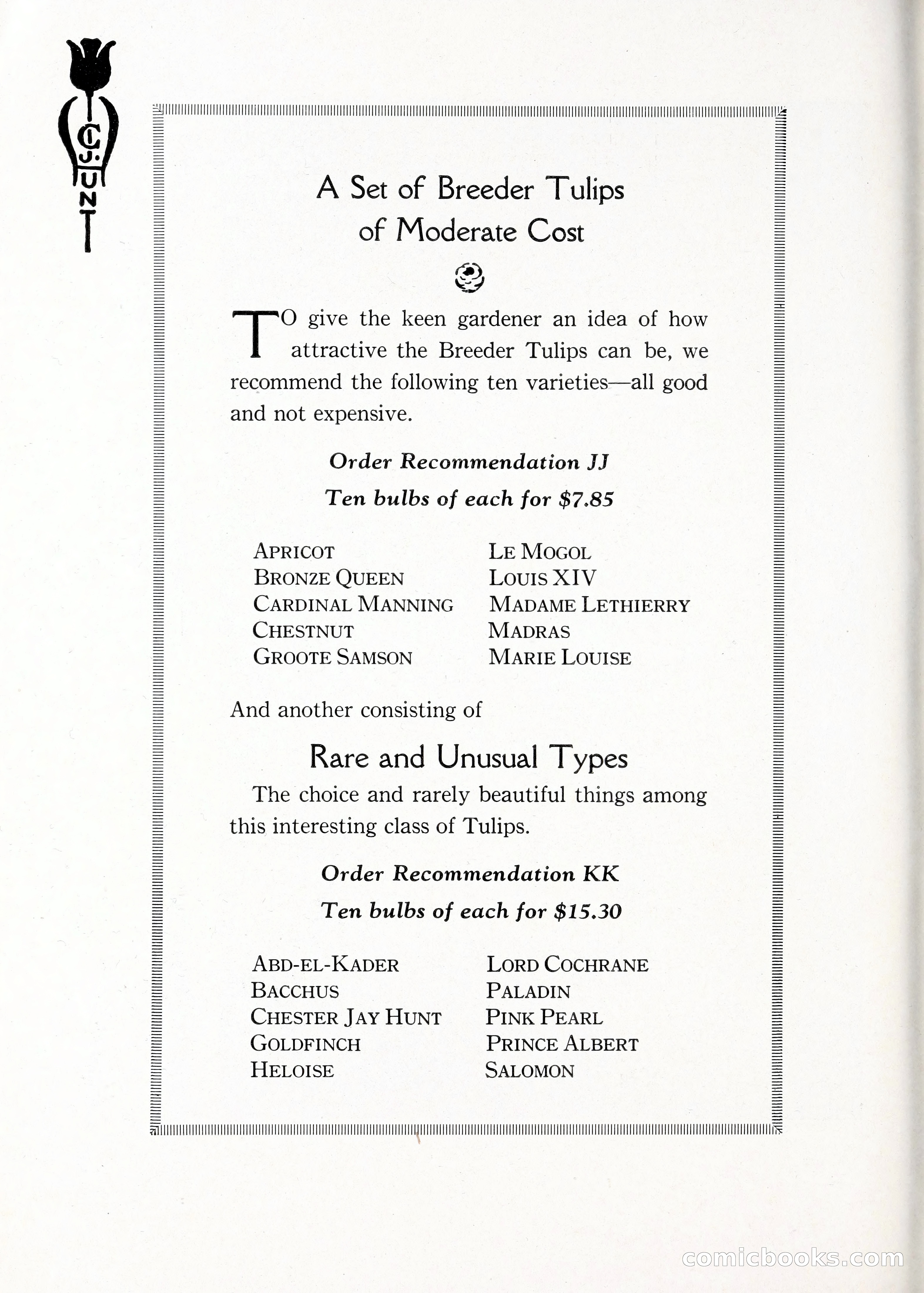 Blue Book of Bulbs, 1929 — page 77 of 125
