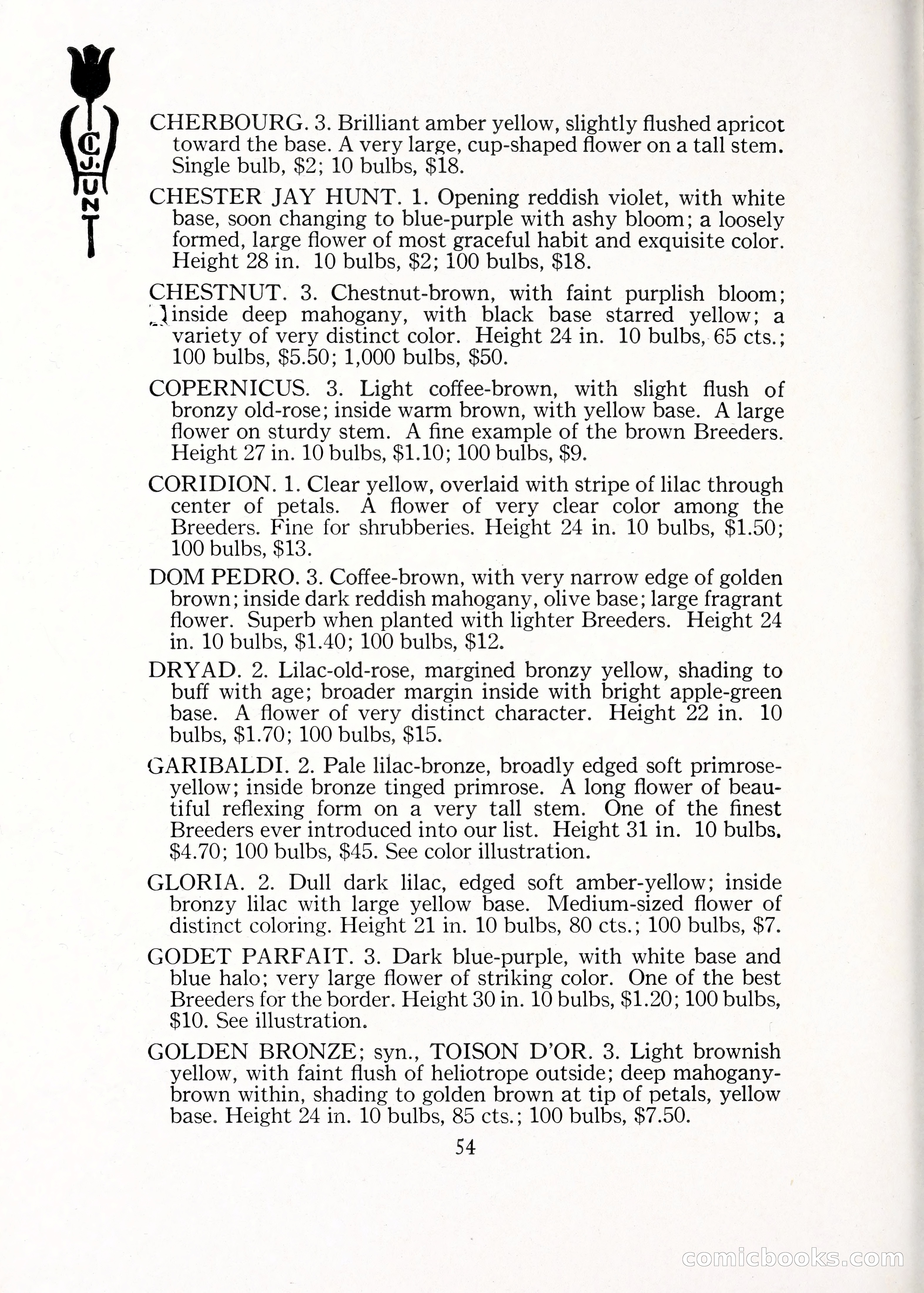 Blue Book of Bulbs, 1929 — page 79 of 125