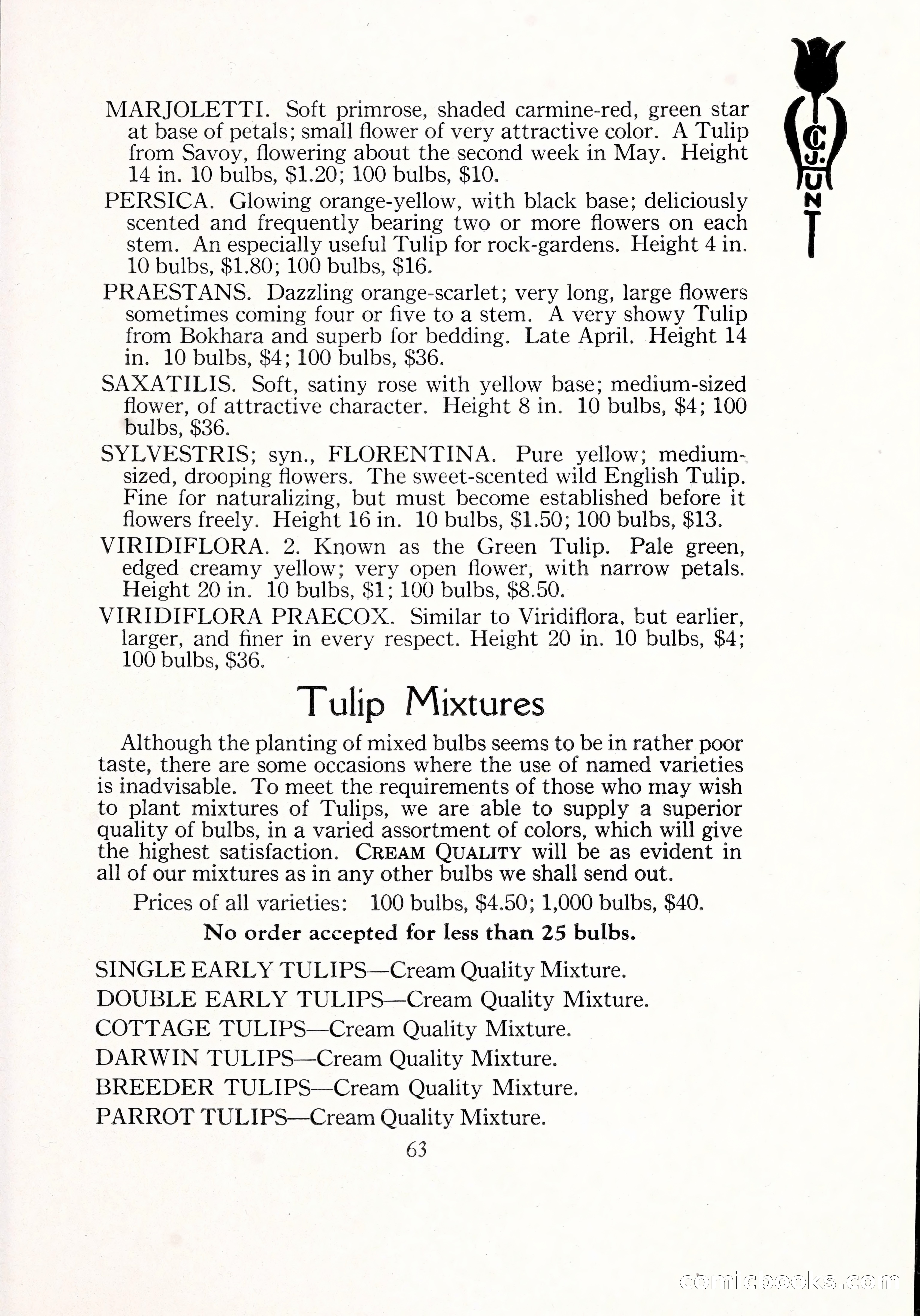 Blue Book of Bulbs, 1929 — page 90 of 125