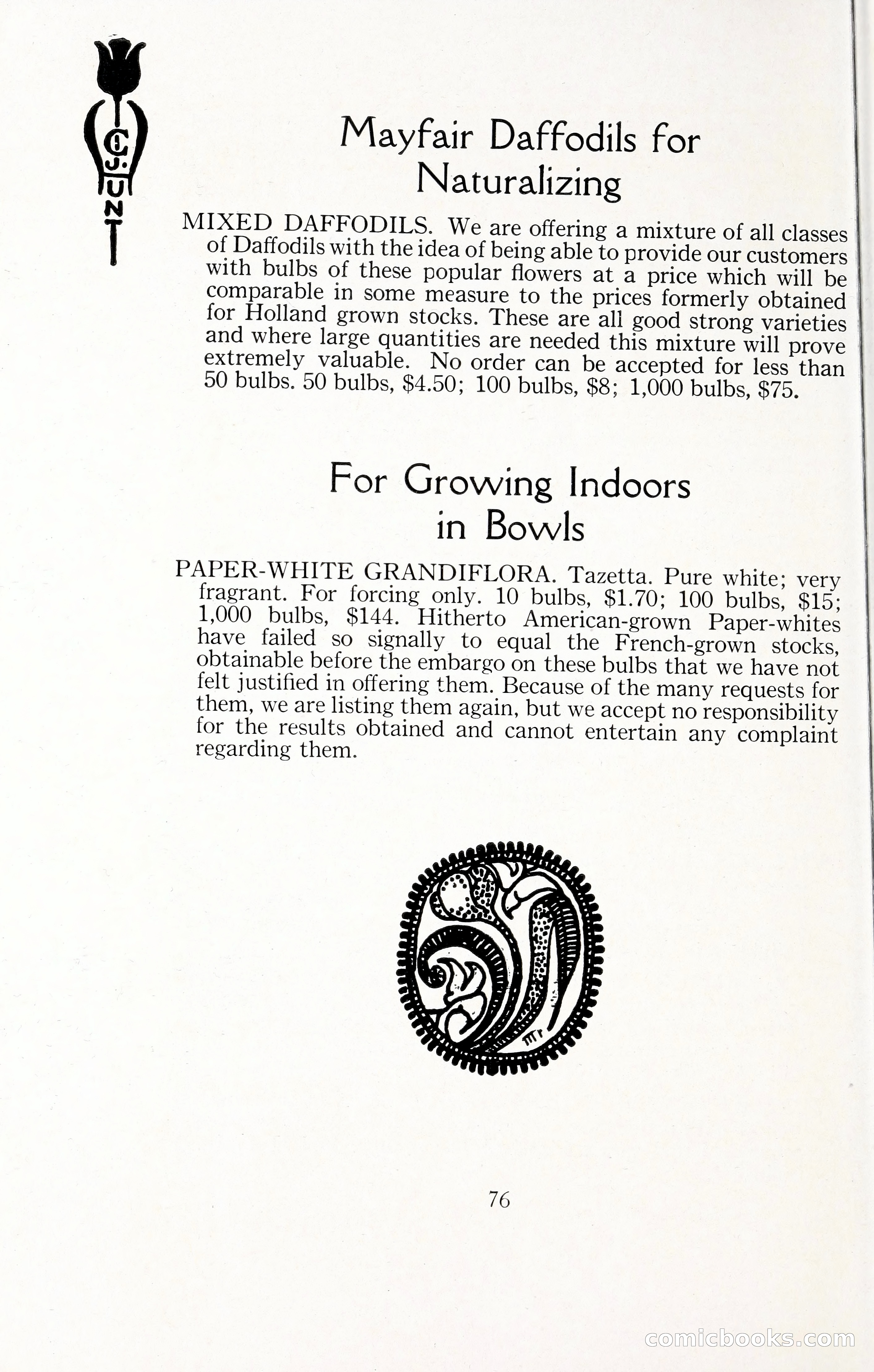 Blue Book of Bulbs, 1929 — page 113 of 125