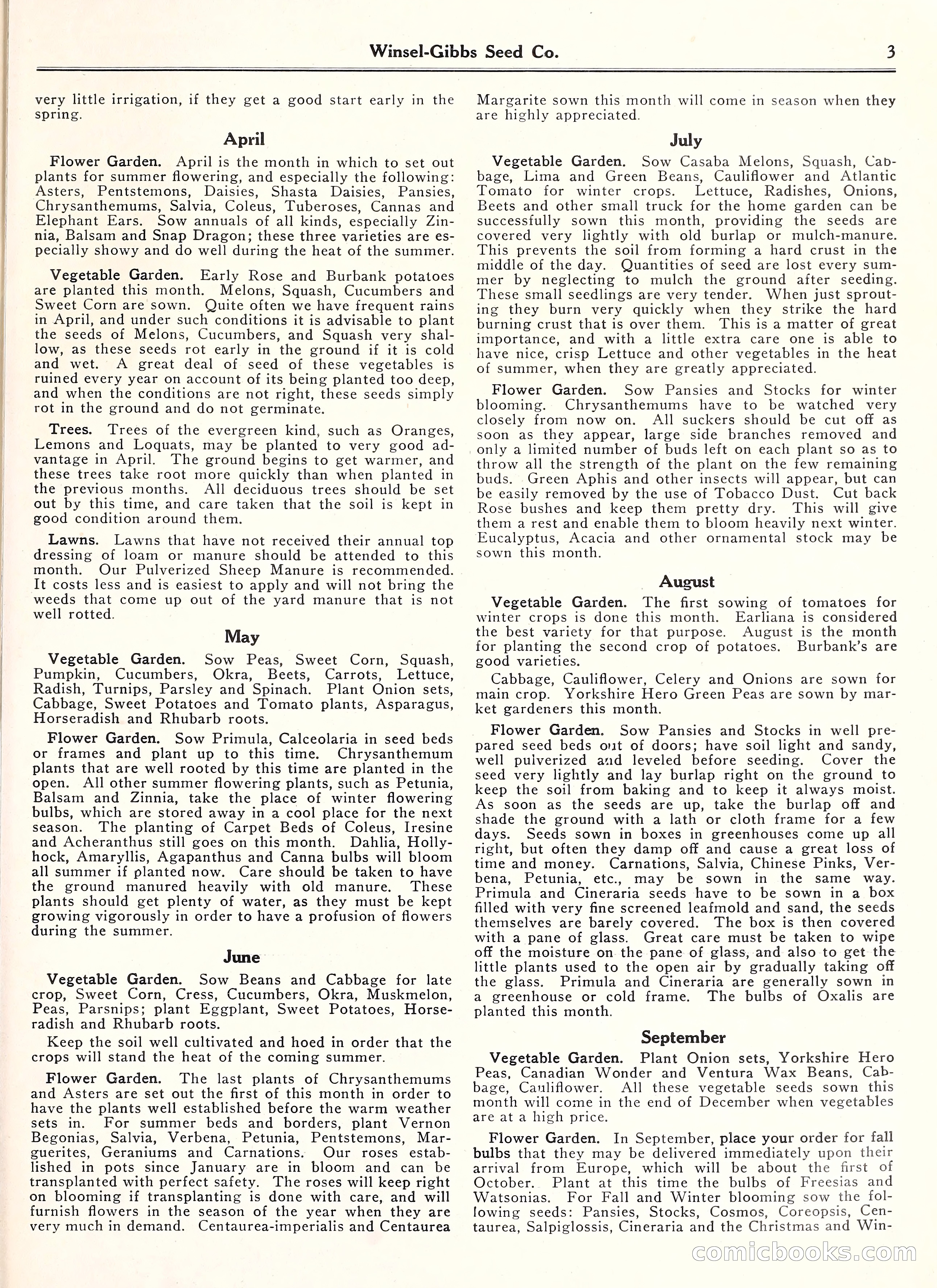 Blue Book of Gardening, 1929 — page 8 of 69