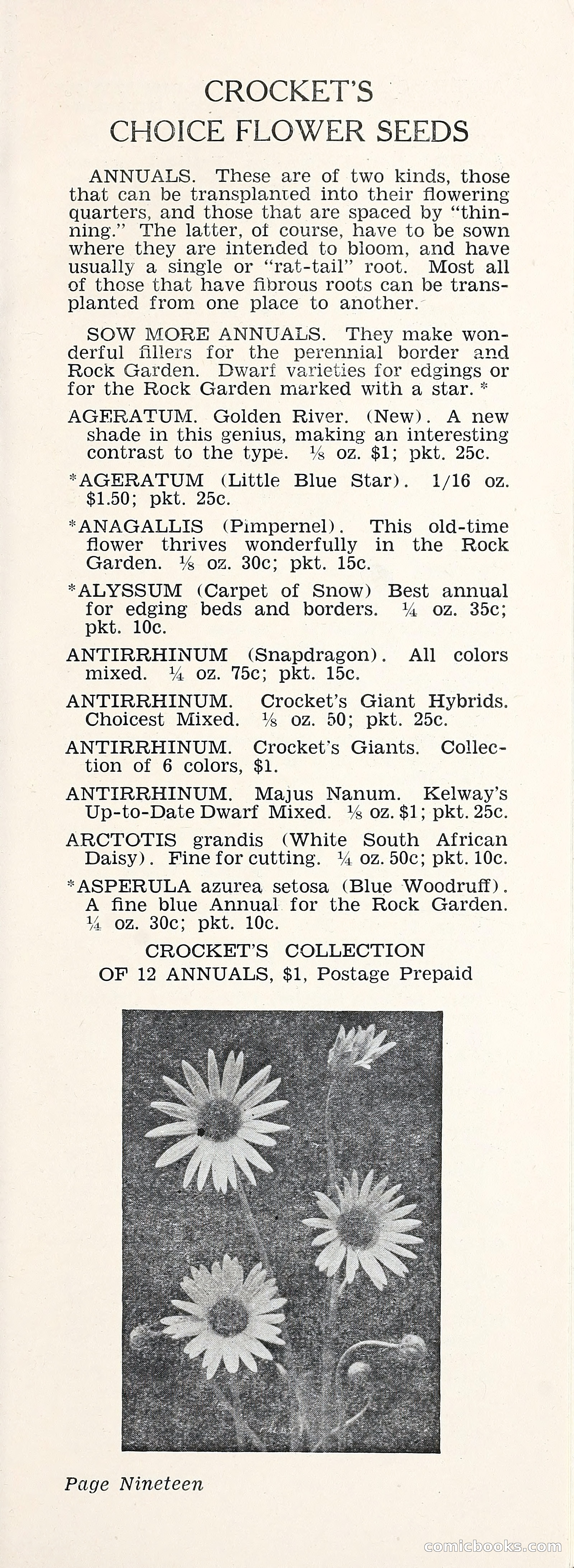 Crockett's Blue Book: Alpines, Perennials, Seeds, Bulbs — page 24 of 37