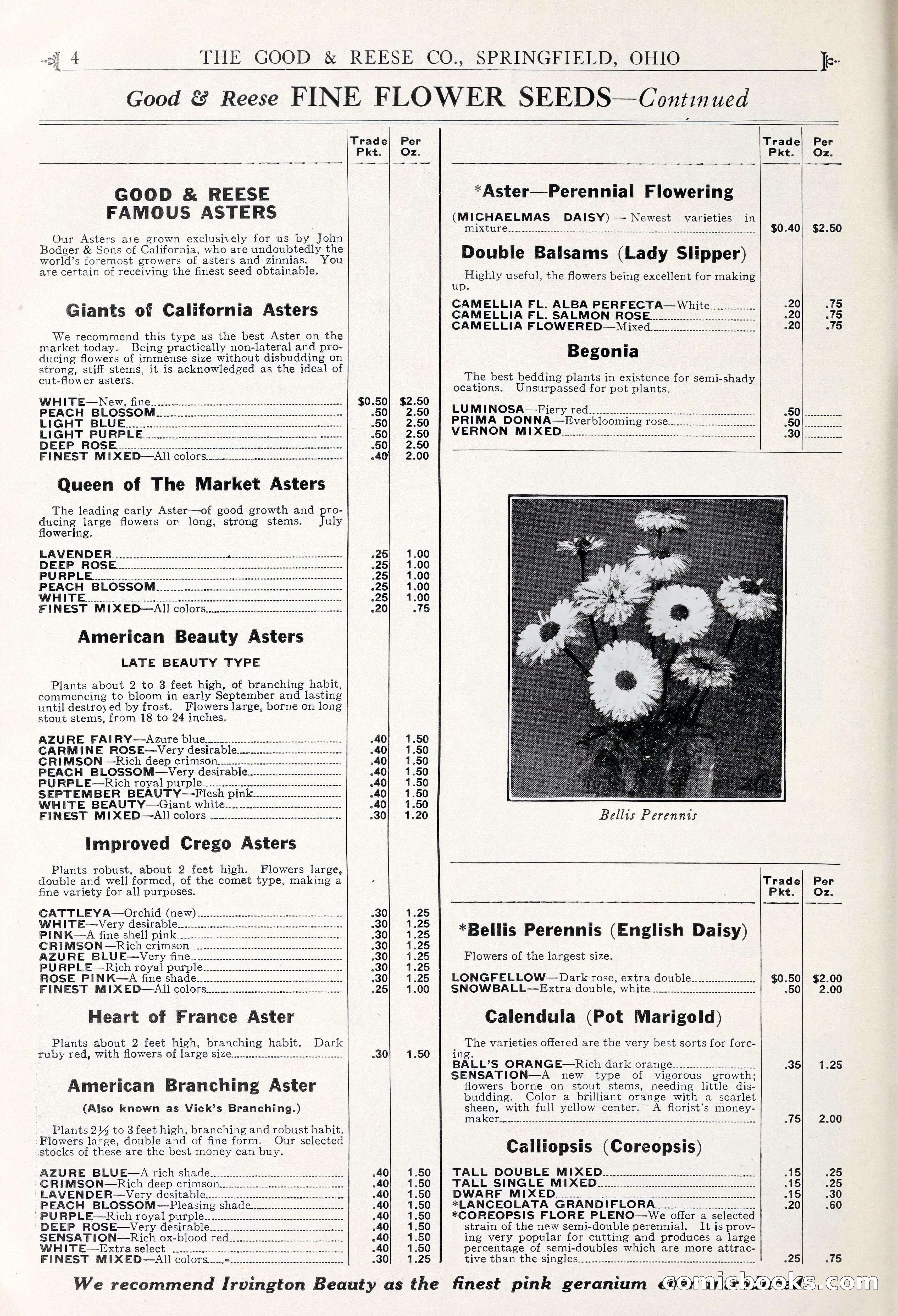 Good & Reese Co.'s Blue Book for Florists — page 8 of 58