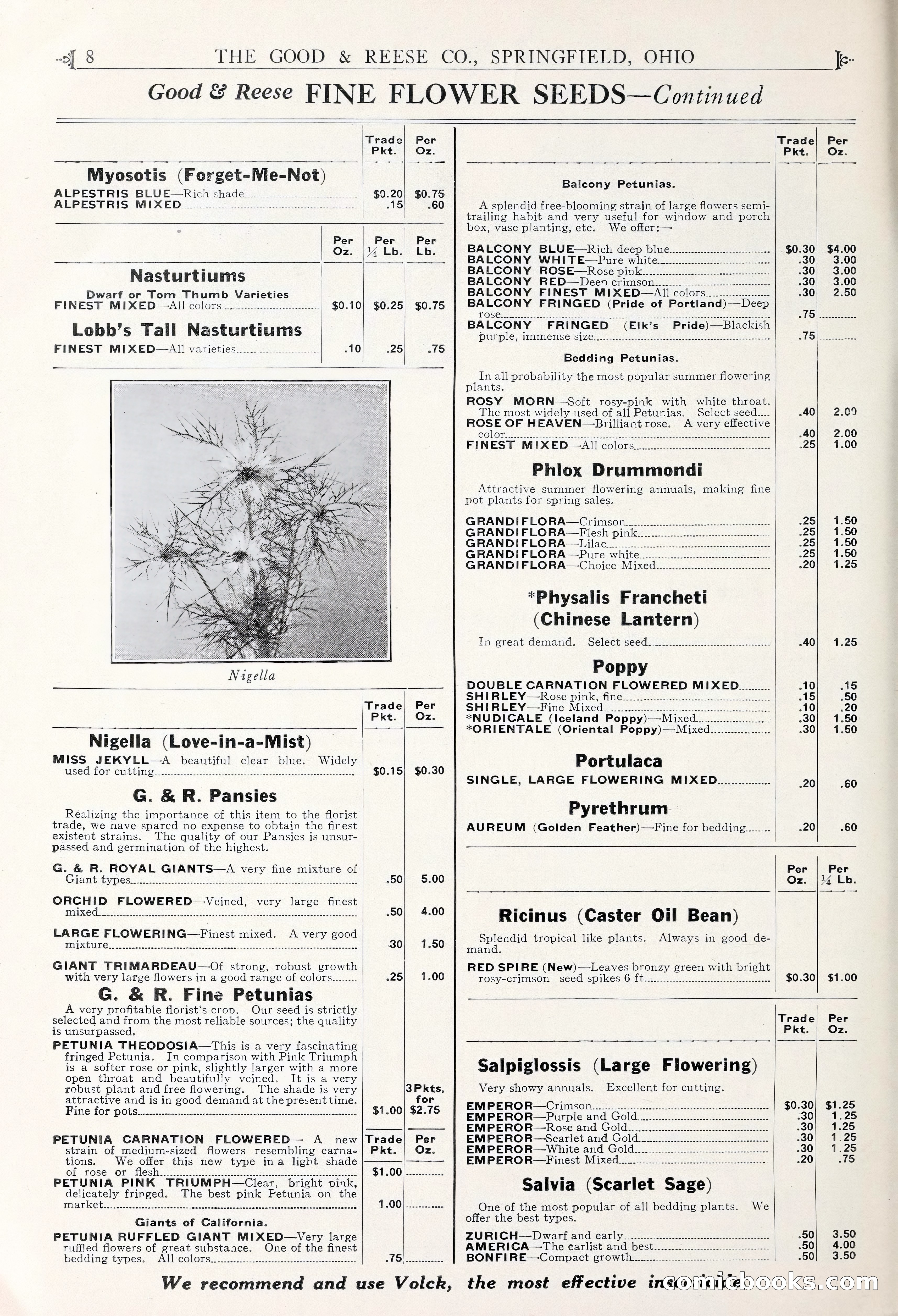 Good & Reese Co.'s Blue Book for Florists — page 12 of 58