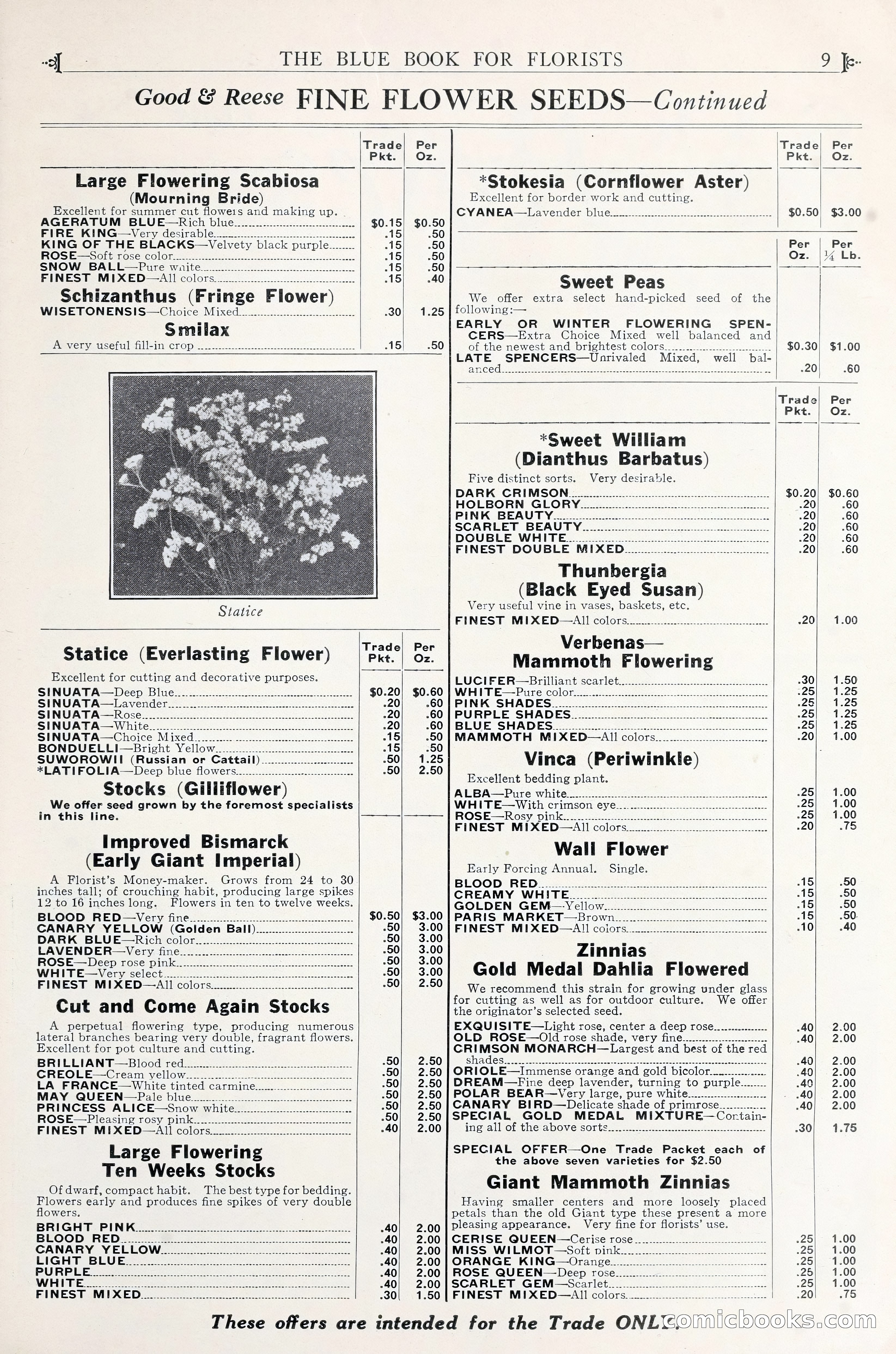 Good & Reese Co.'s Blue Book for Florists — page 13 of 58