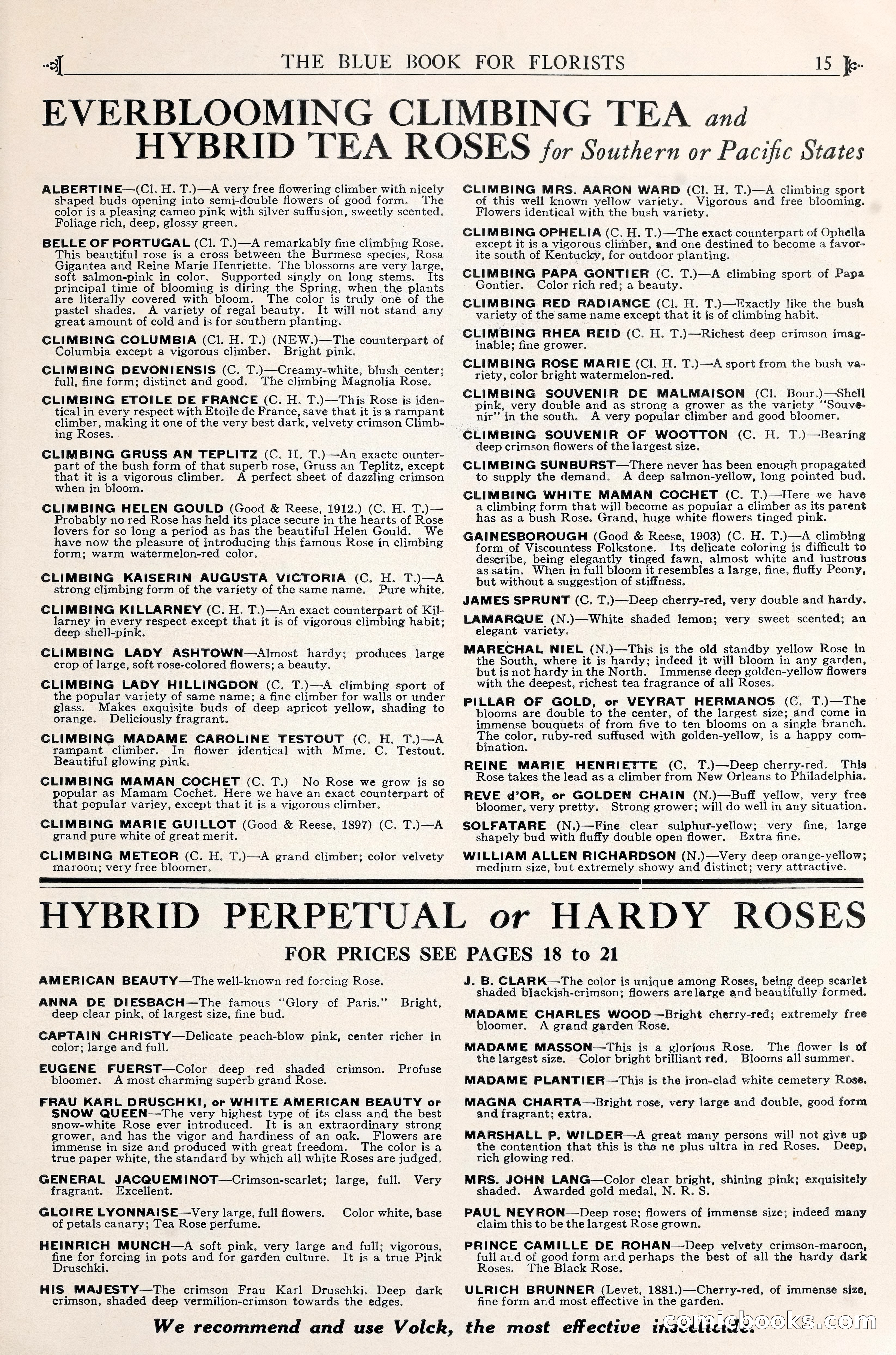 Good & Reese Co.'s Blue Book for Florists — page 19 of 58