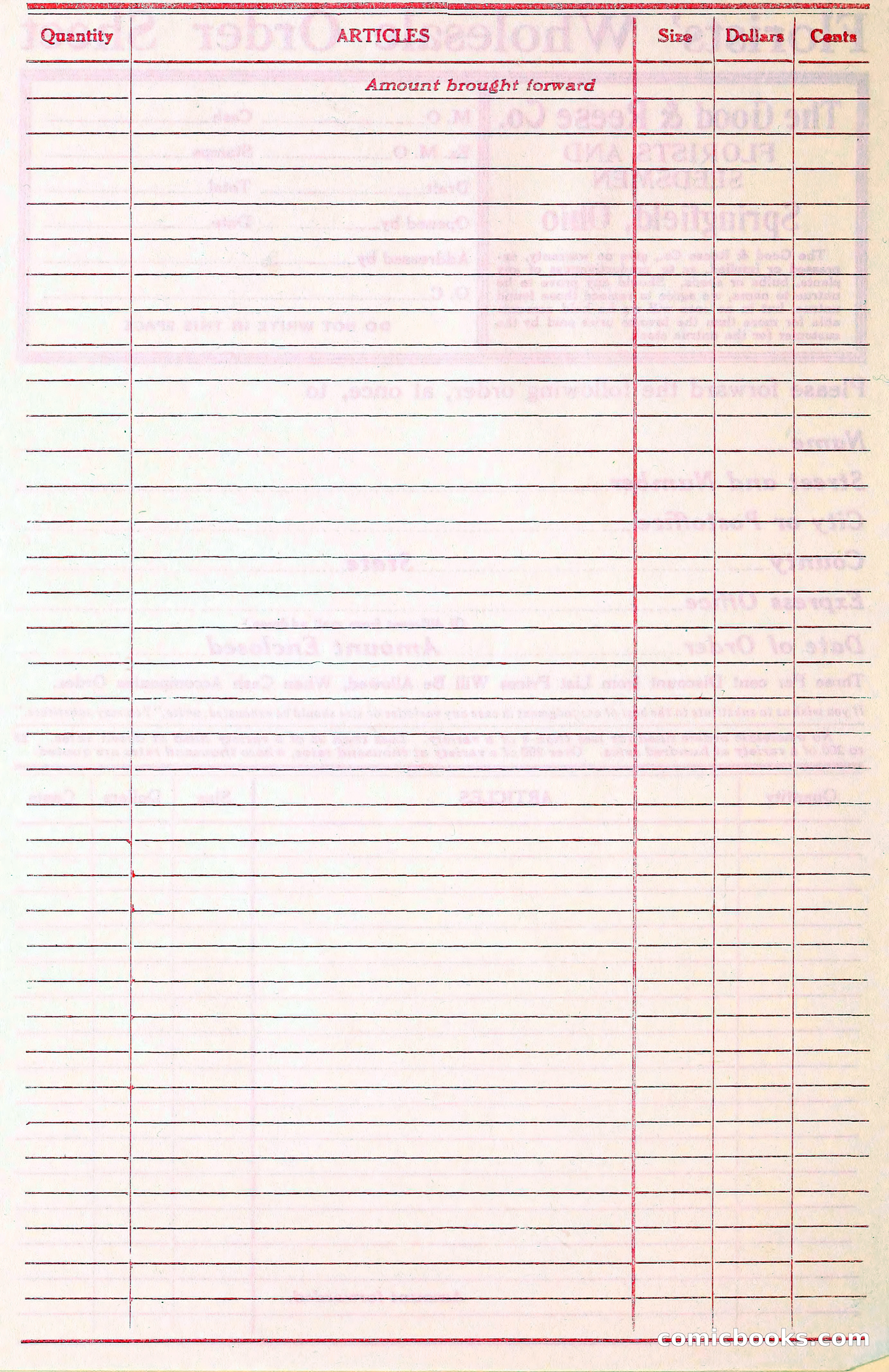 Good & Reese Co.'s Blue Book for Florists: Autumn 1930 — page 6 of 56