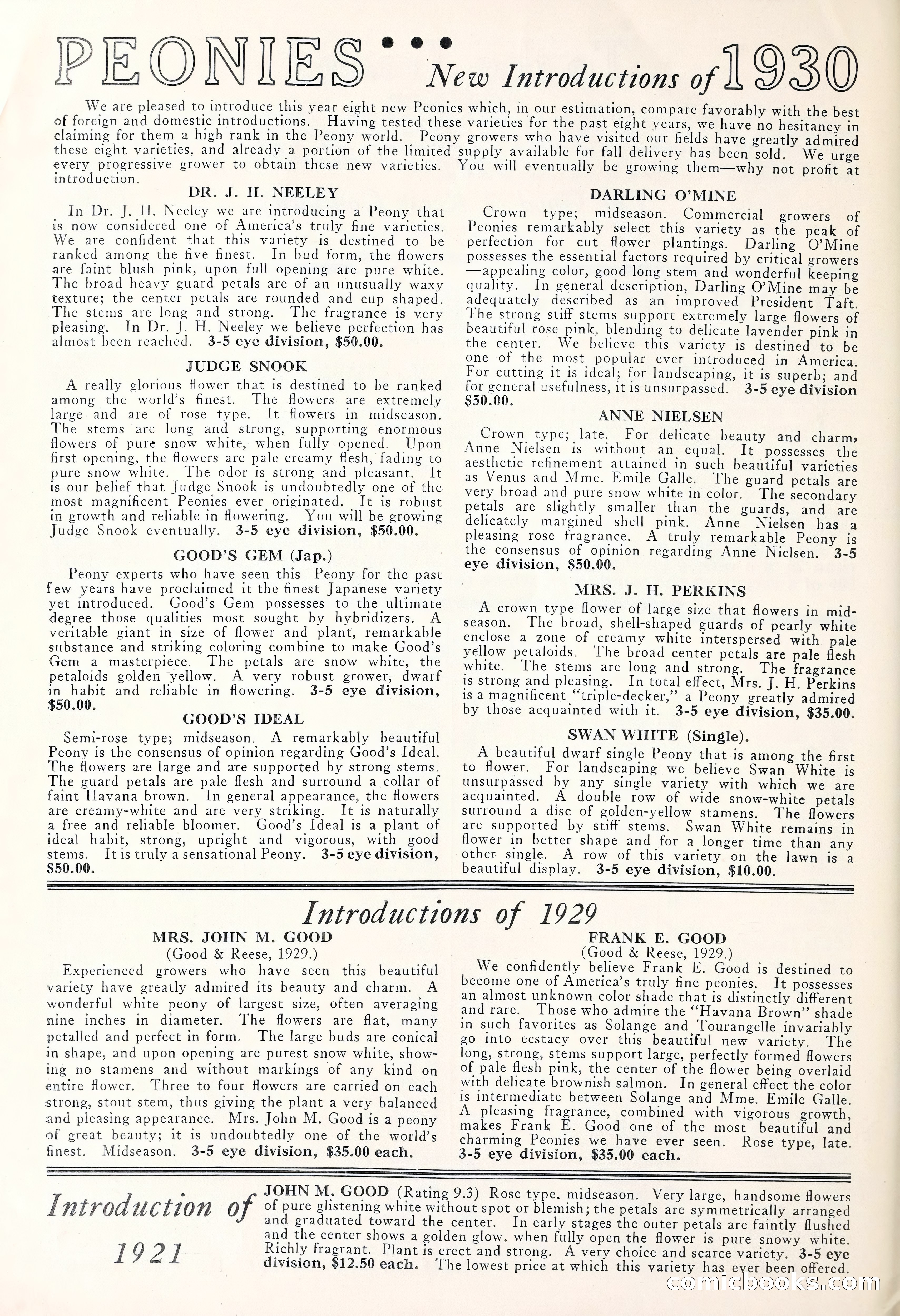 Good & Reese Co.'s Blue Book for Florists: Autumn 1930 — page 8 of 56