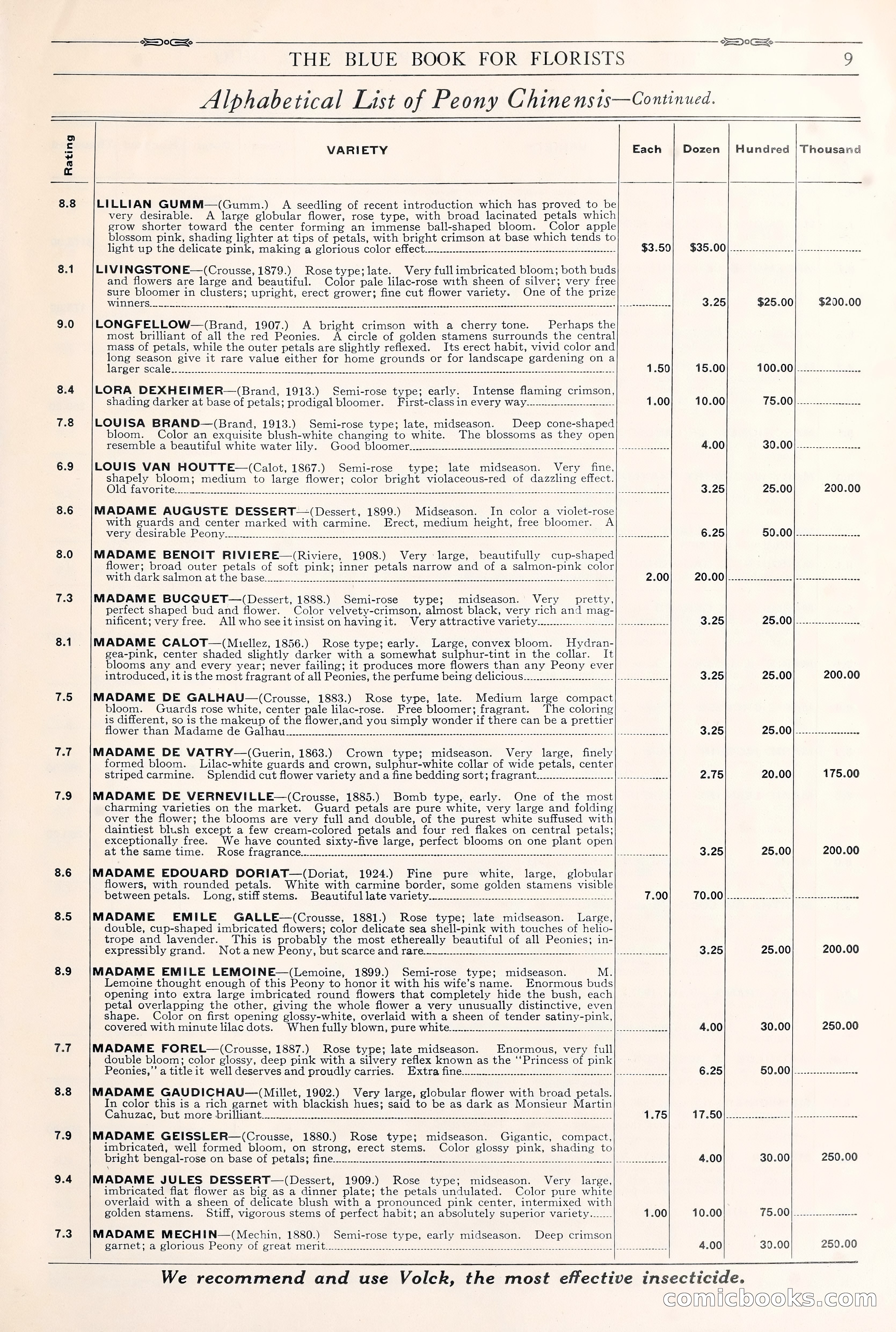 Good & Reese Co.'s Blue Book for Florists: Autumn 1930 — page 15 of 56
