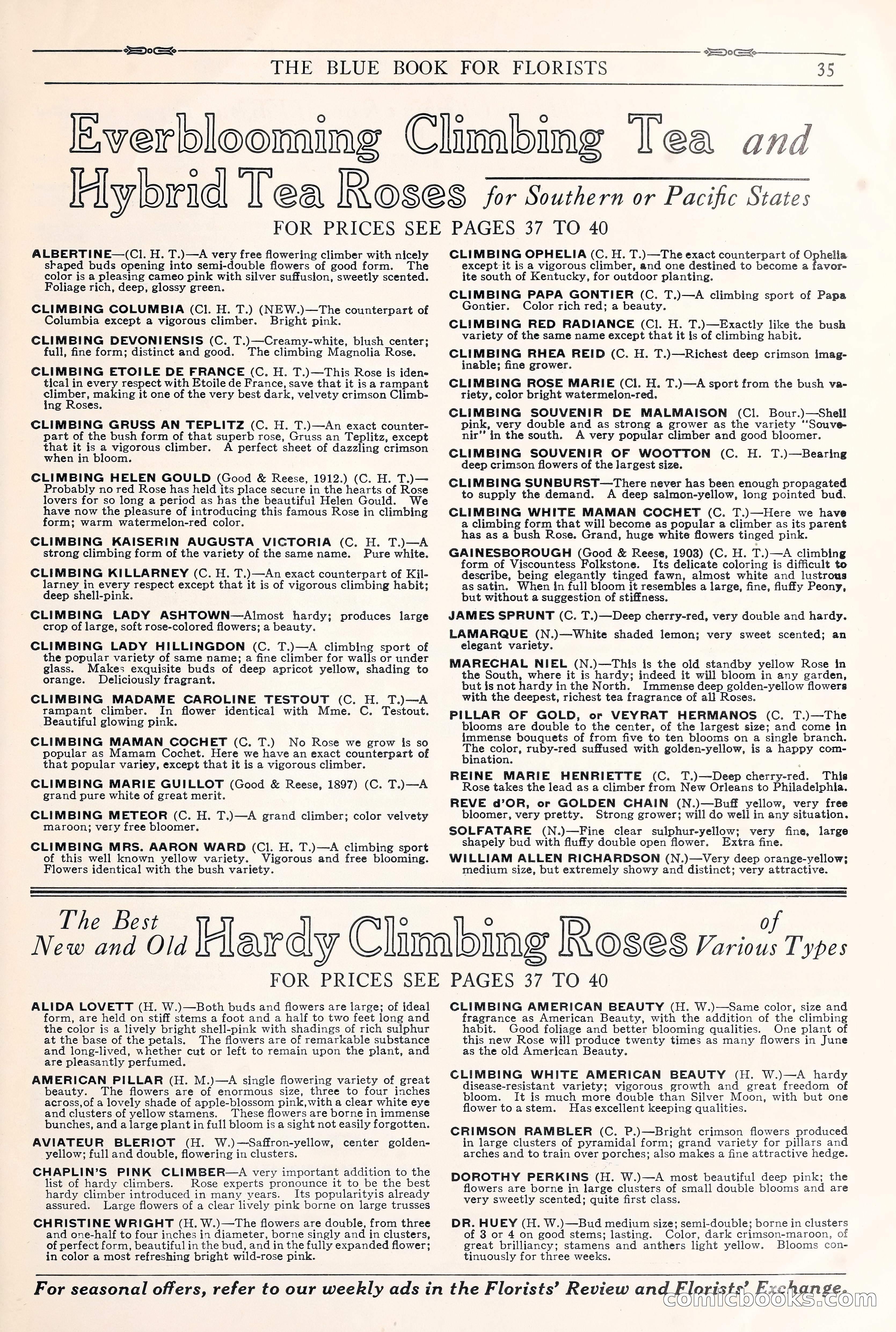 Good & Reese Co.'s Blue Book for Florists: Autumn 1930 — page 41 of 56