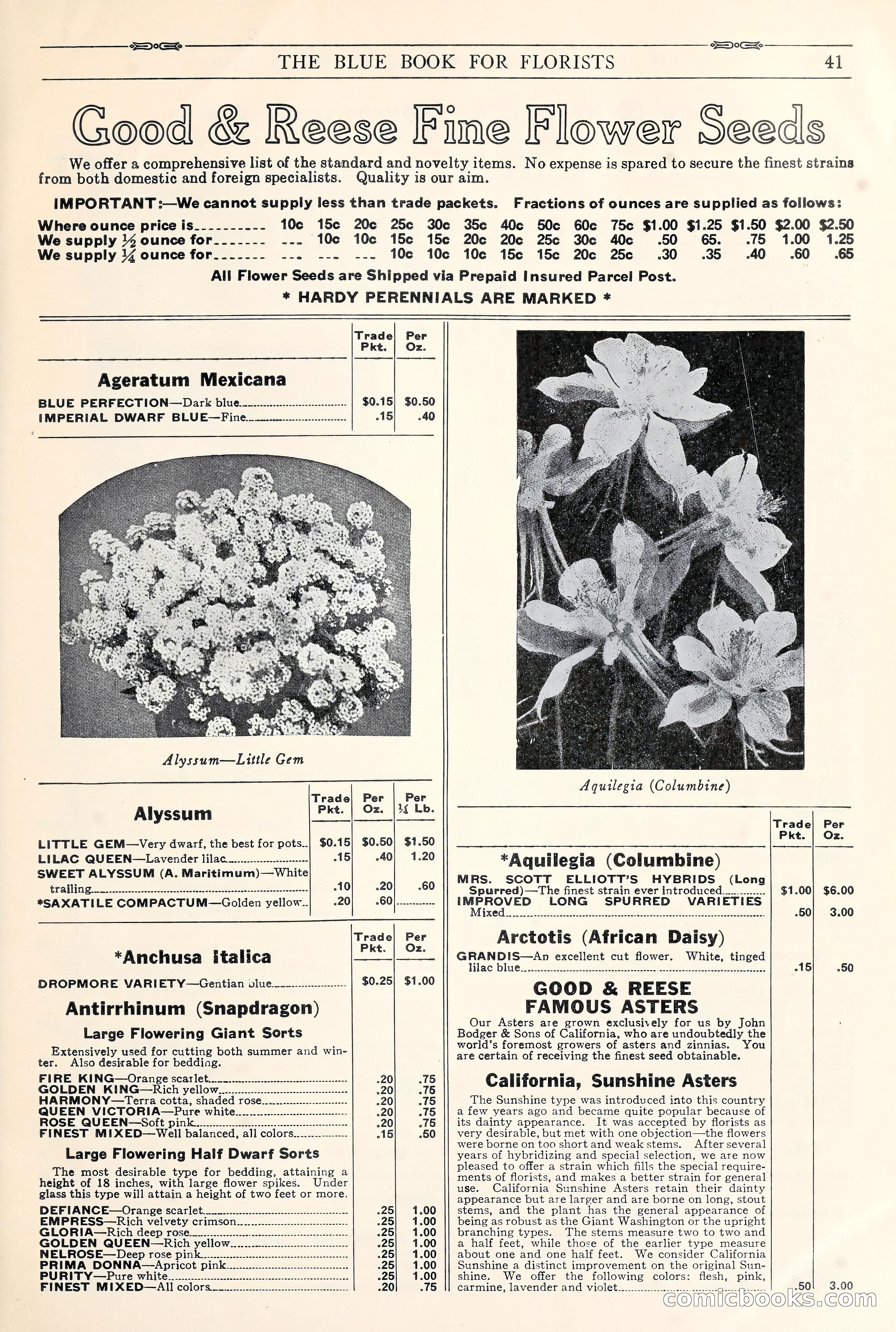 Good & Reese Co.'s Blue Book for Florists: Autumn 1930 — page 47 of 56