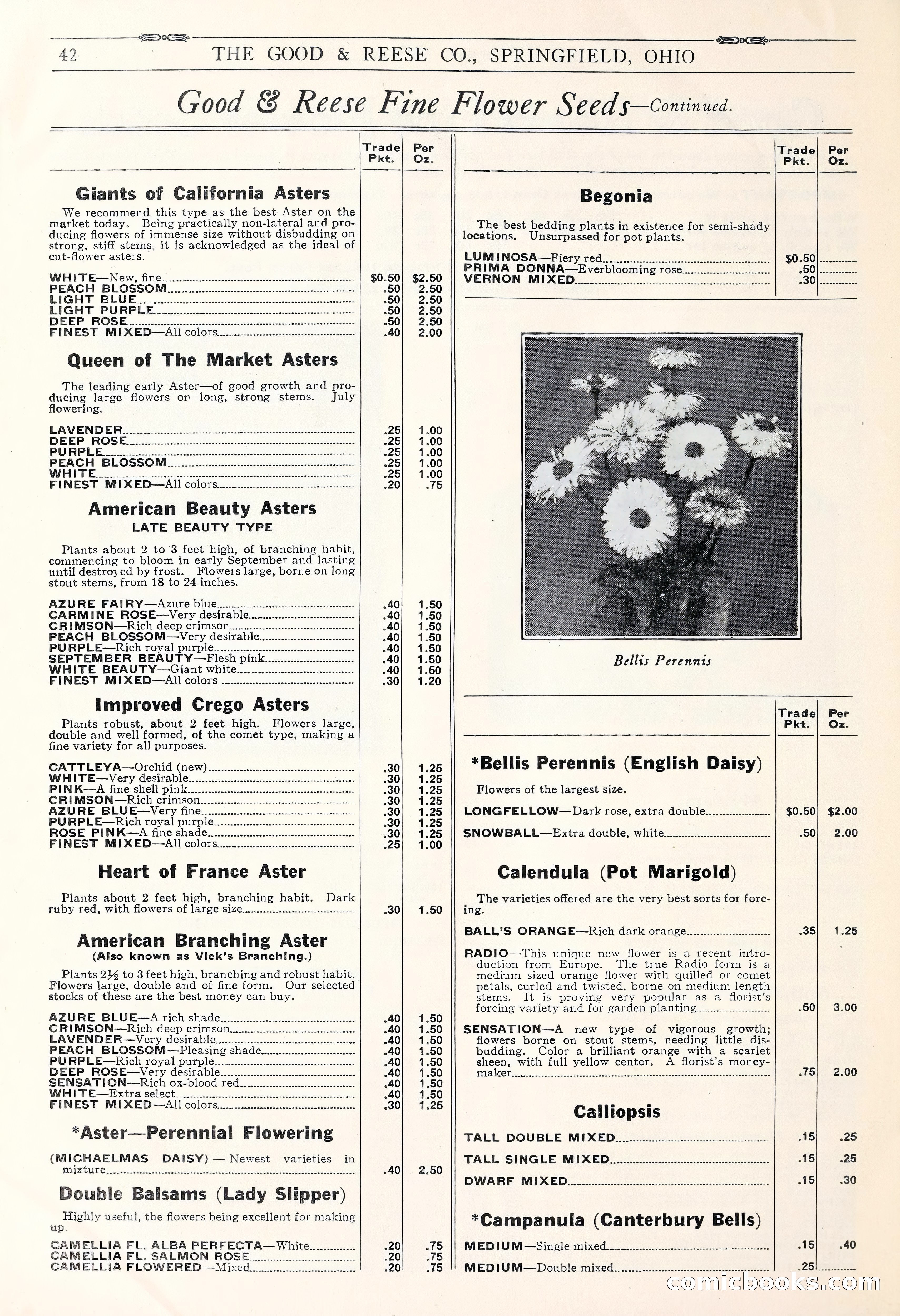Good & Reese Co.'s Blue Book for Florists: Autumn 1930 — page 48 of 56