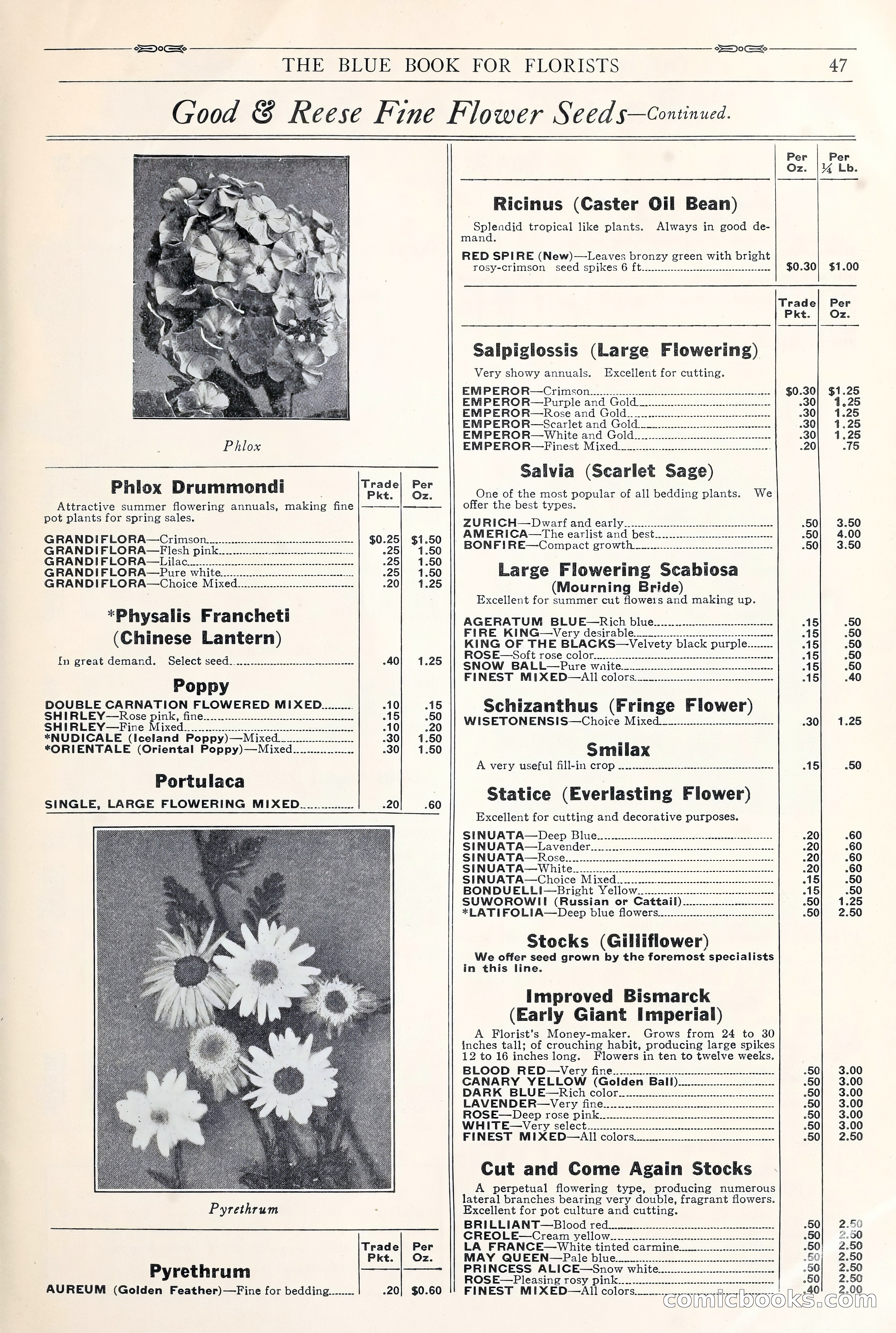 Good & Reese Co.'s Blue Book for Florists: Autumn 1930 — page 53 of 56