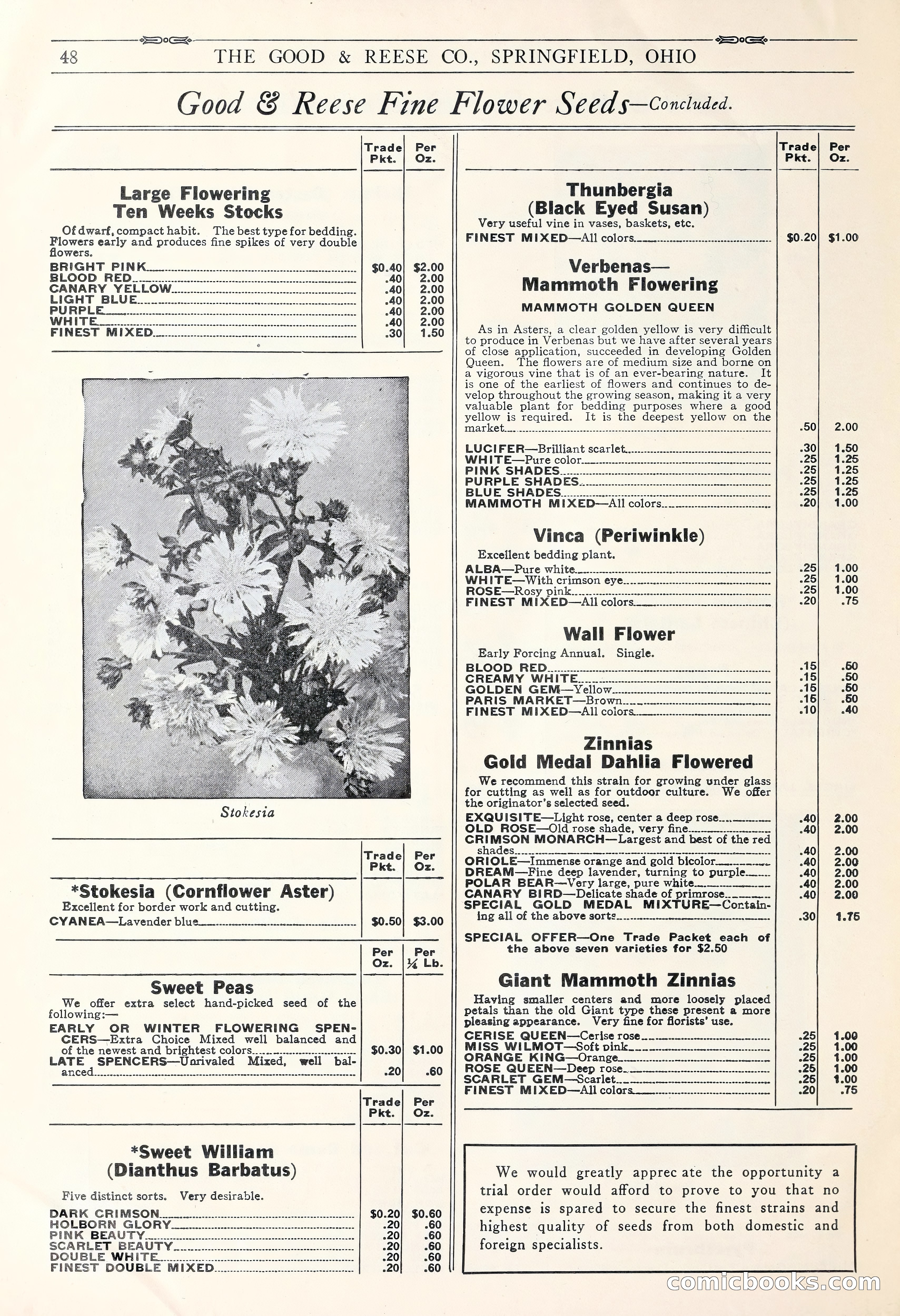 Good & Reese Co.'s Blue Book for Florists: Autumn 1930 — page 54 of 56