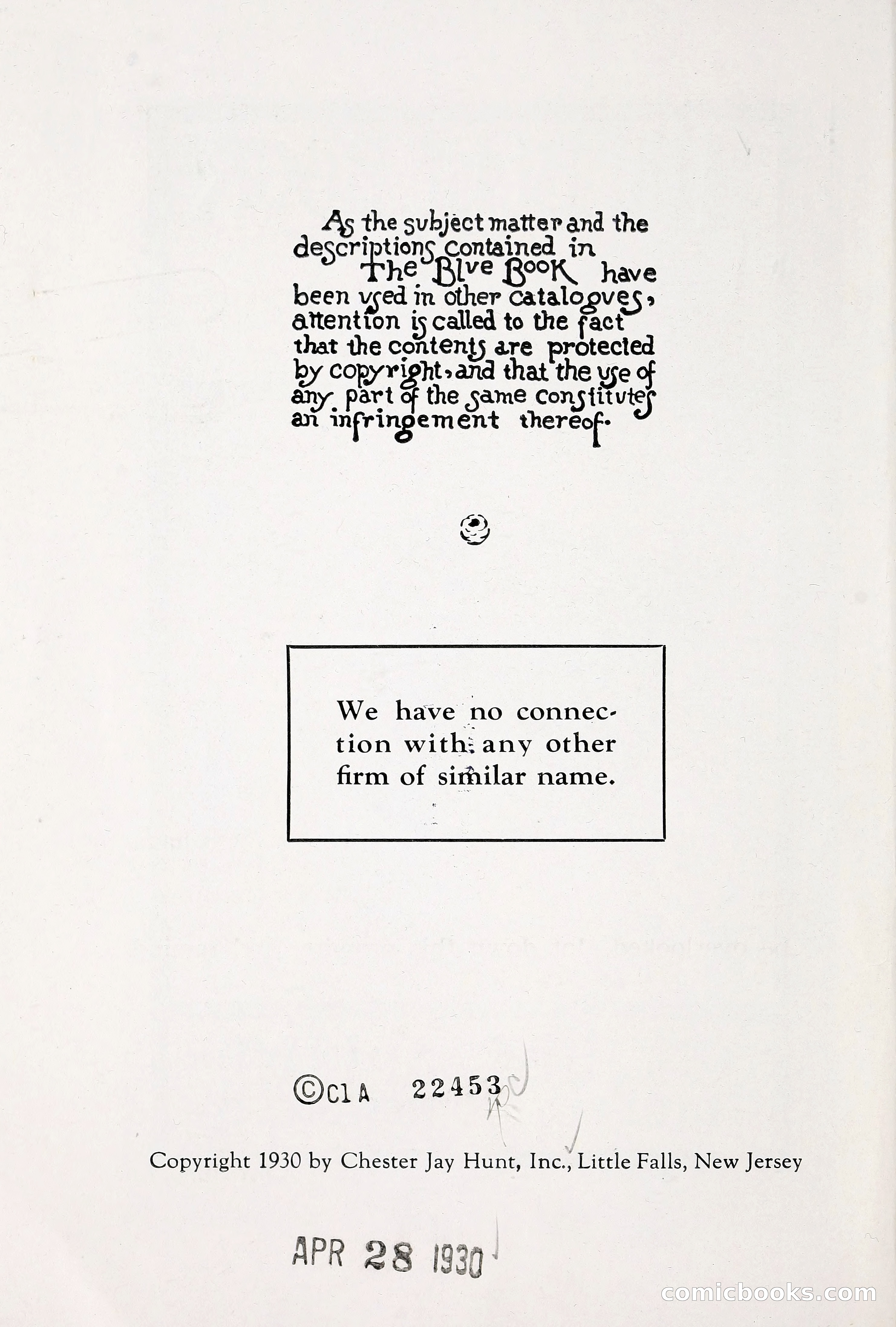 Blue Book of Bulbs, 1930 — page 9 of 137