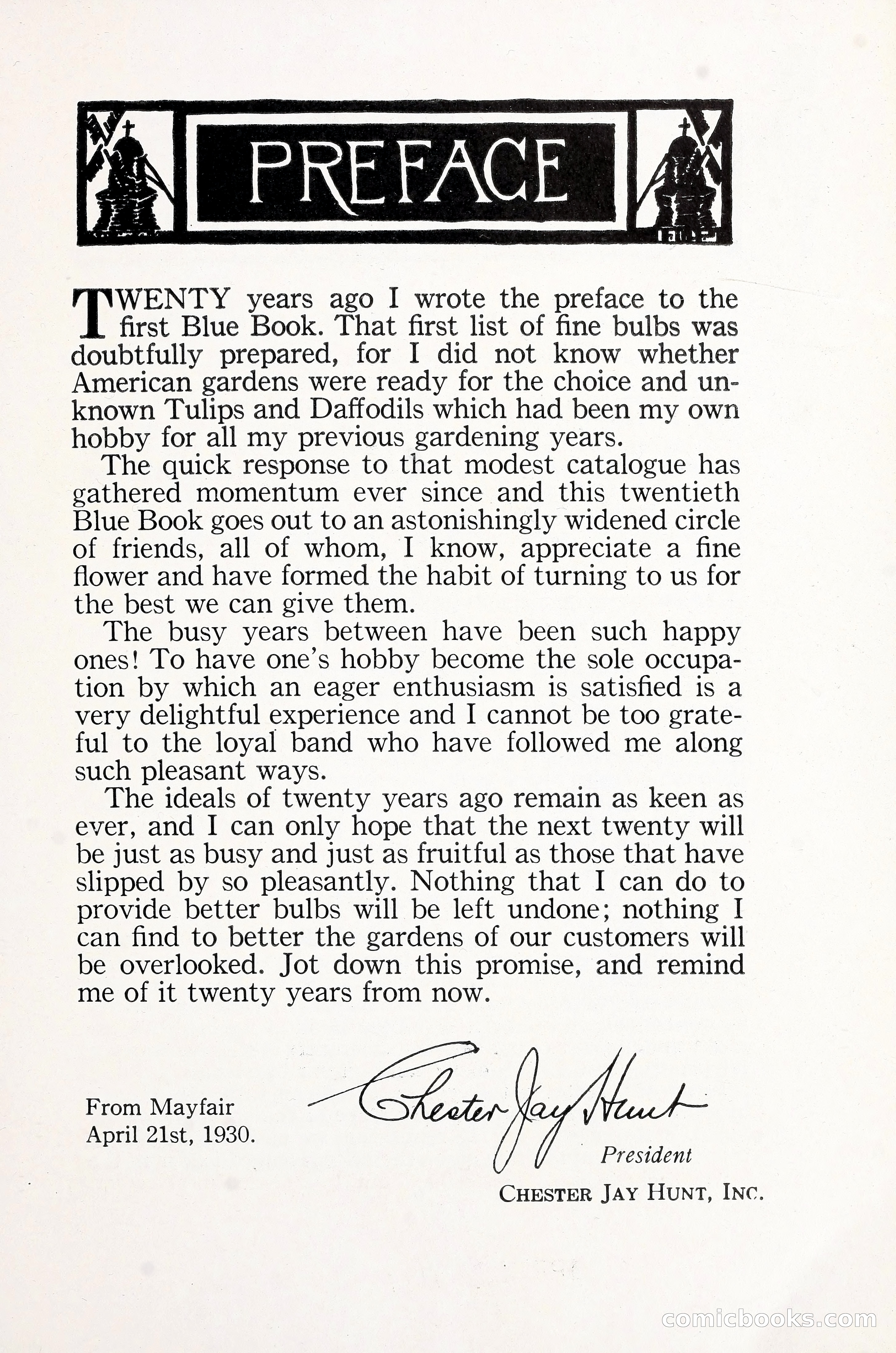Blue Book of Bulbs, 1930 — page 10 of 137