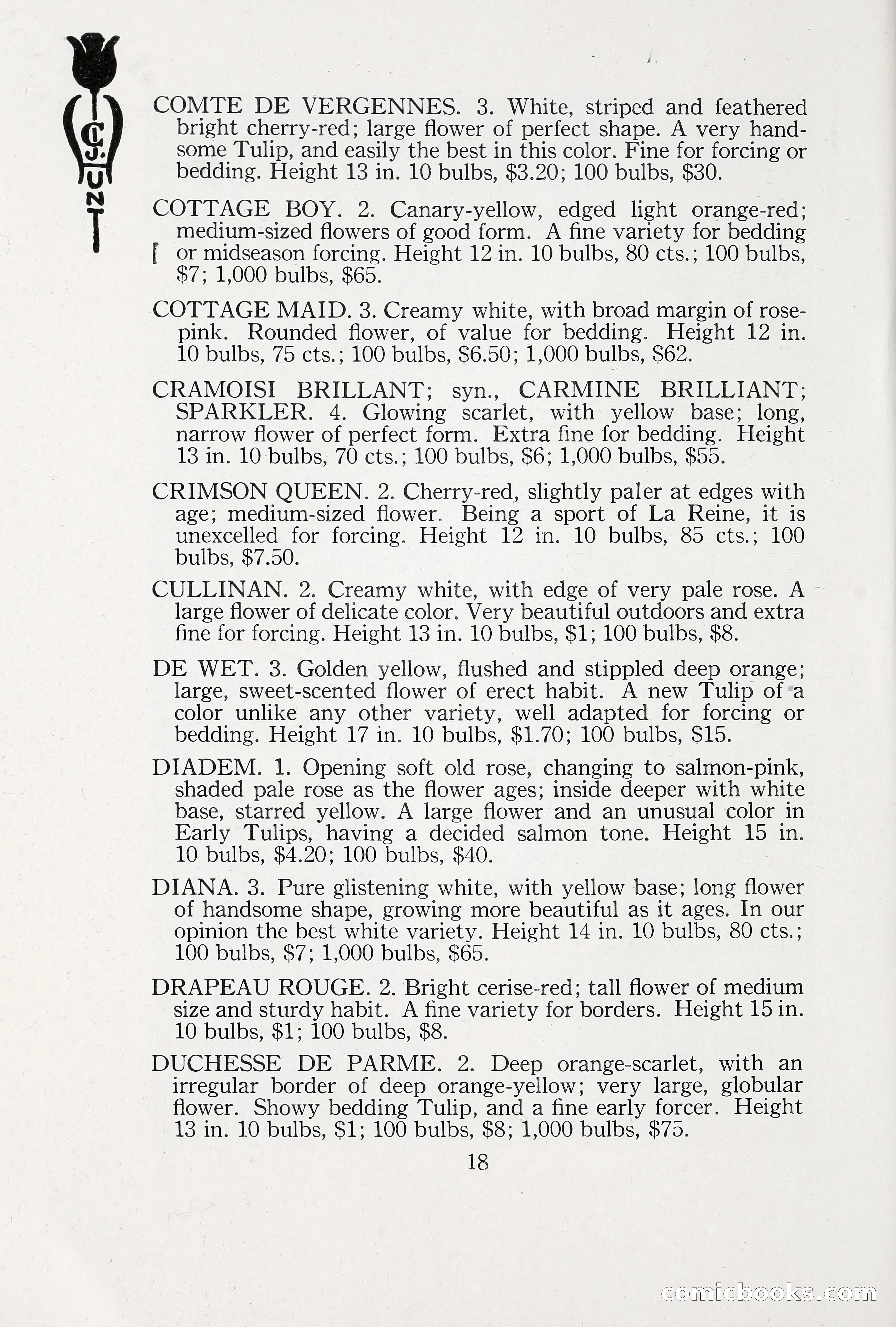 Blue Book of Bulbs, 1930 — page 27 of 137