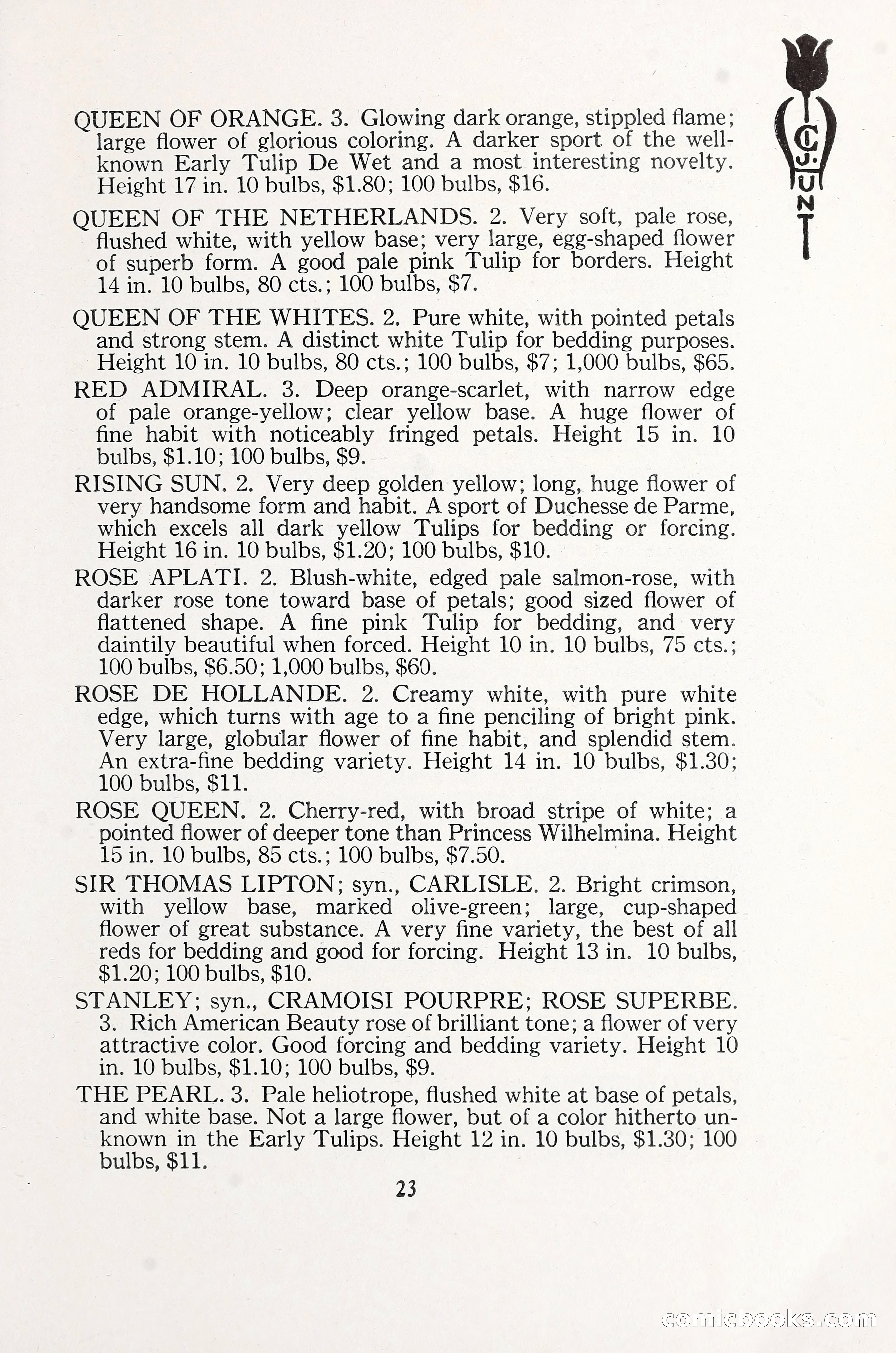 Blue Book of Bulbs, 1930 — page 34 of 137