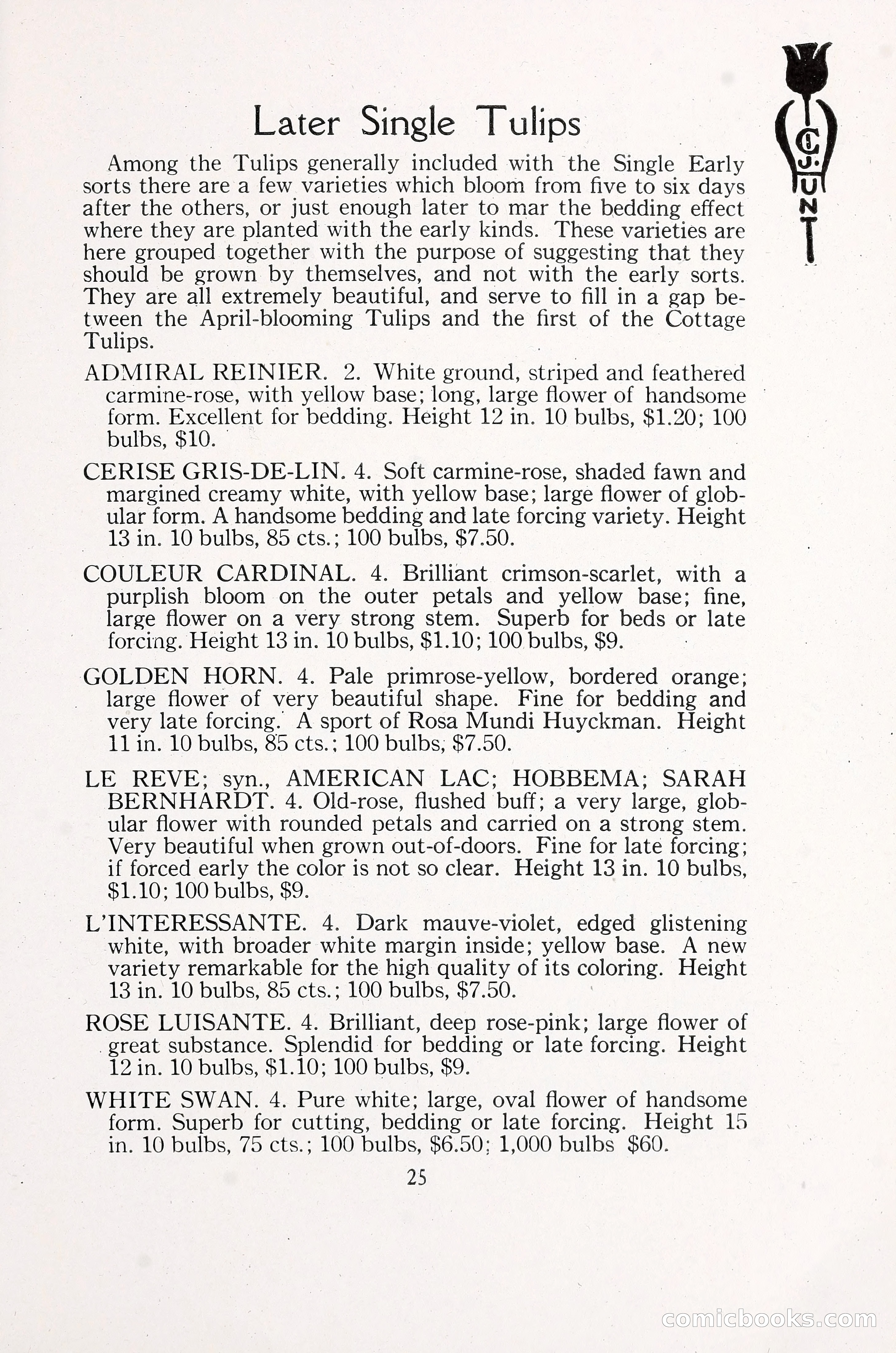 Blue Book of Bulbs, 1930 — page 36 of 137