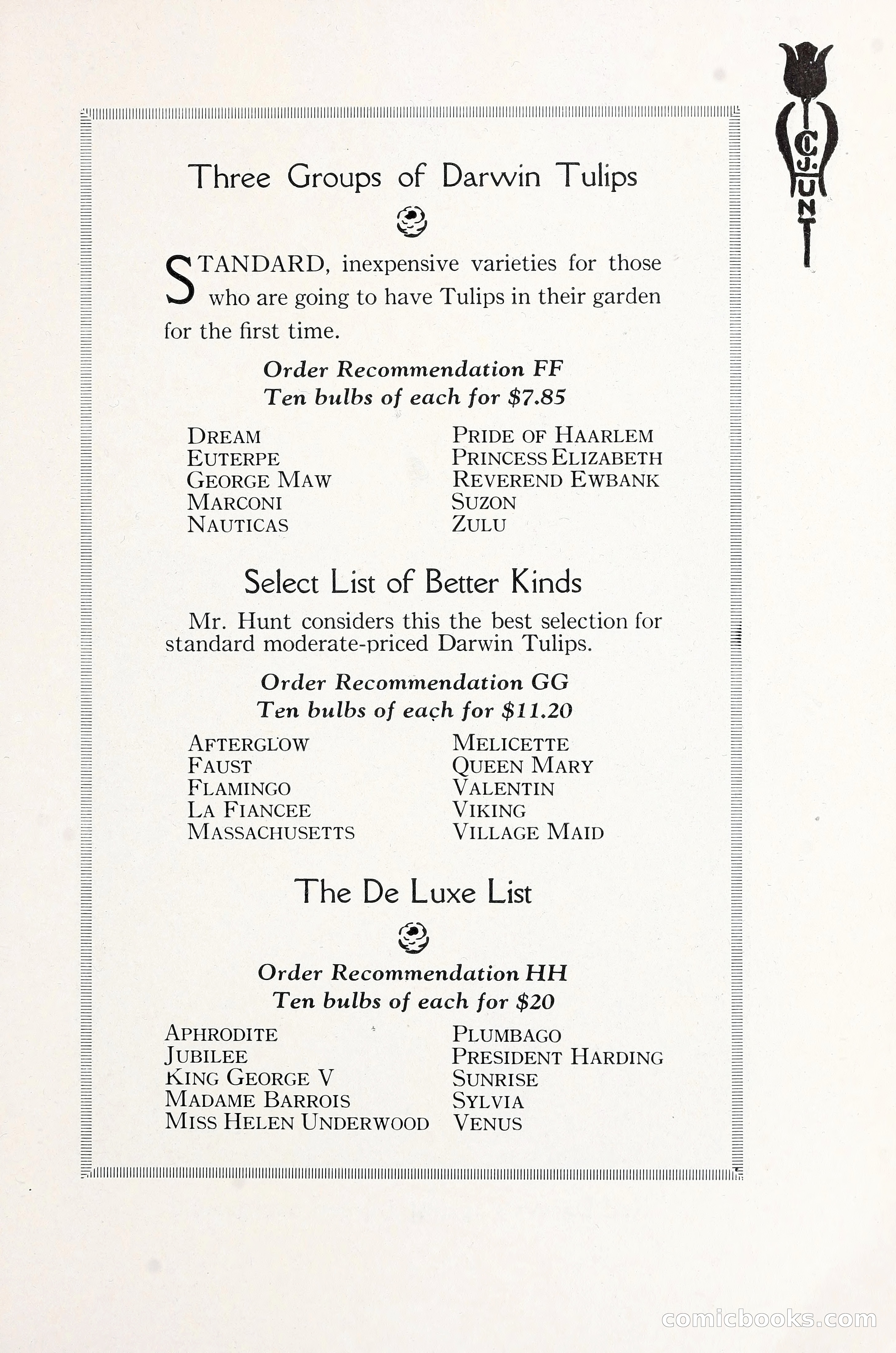 Blue Book of Bulbs, 1930 — page 56 of 137