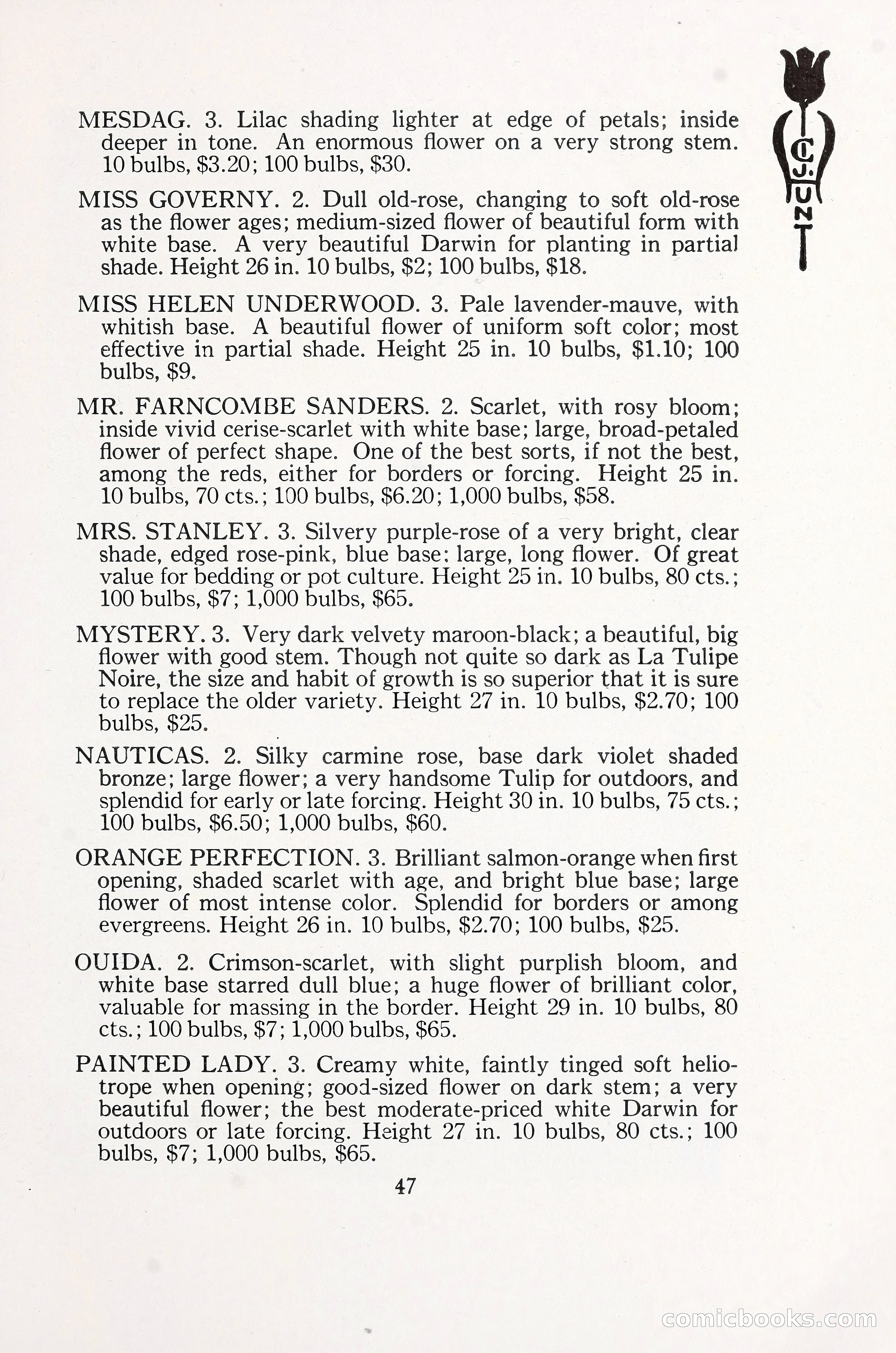 Blue Book of Bulbs, 1930 — page 64 of 137