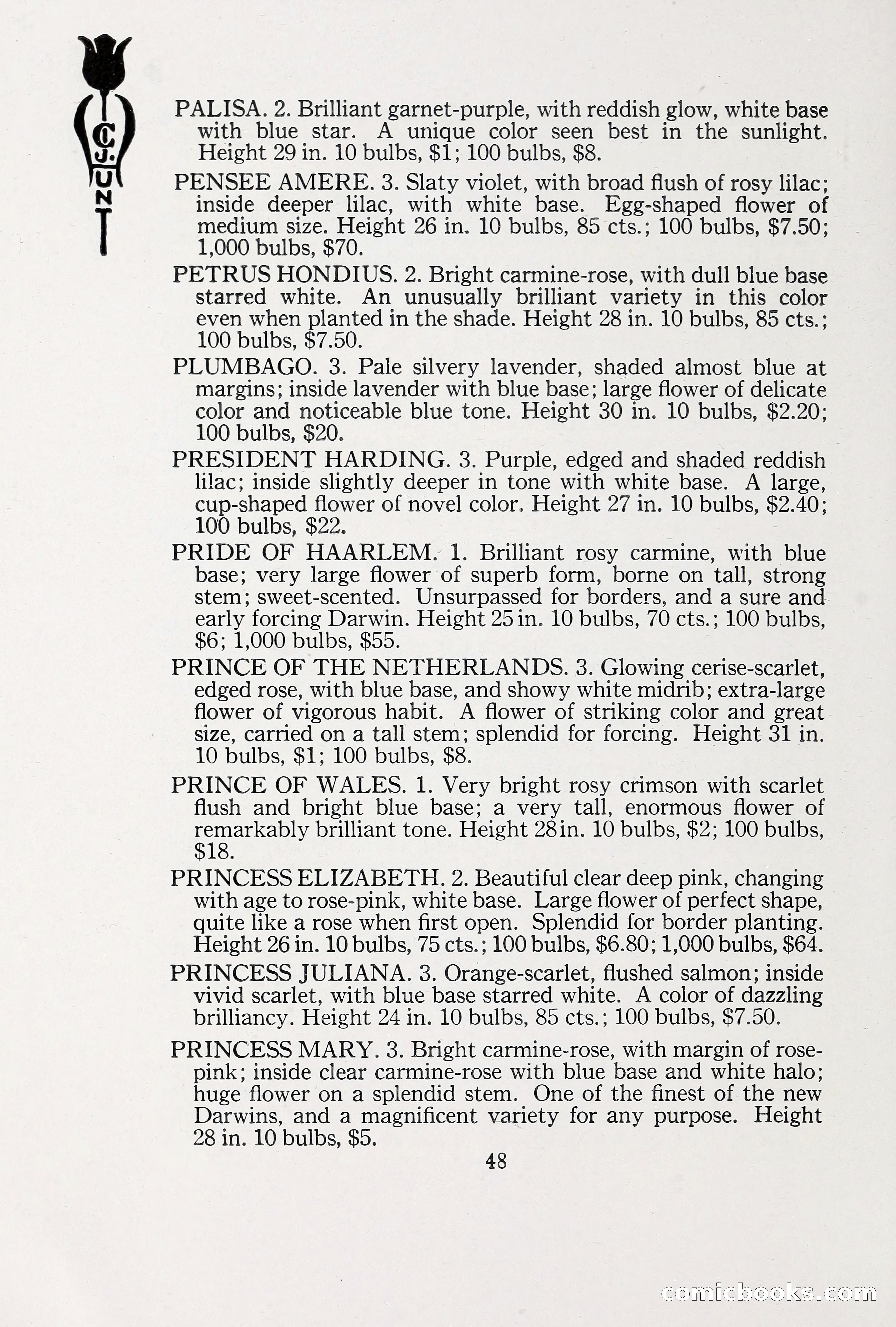 Blue Book of Bulbs, 1930 — page 65 of 137