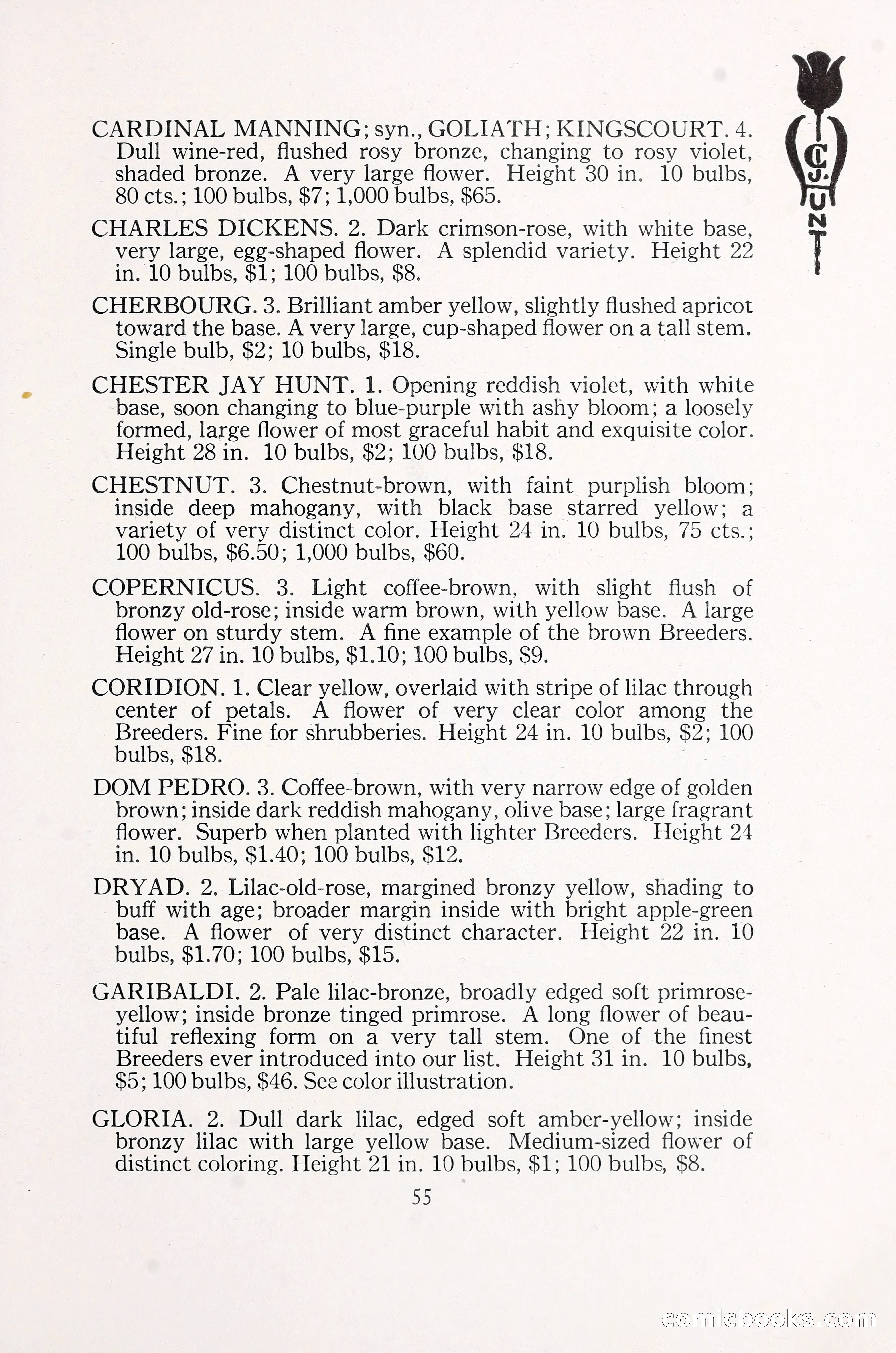 Blue Book of Bulbs, 1930 — page 76 of 137