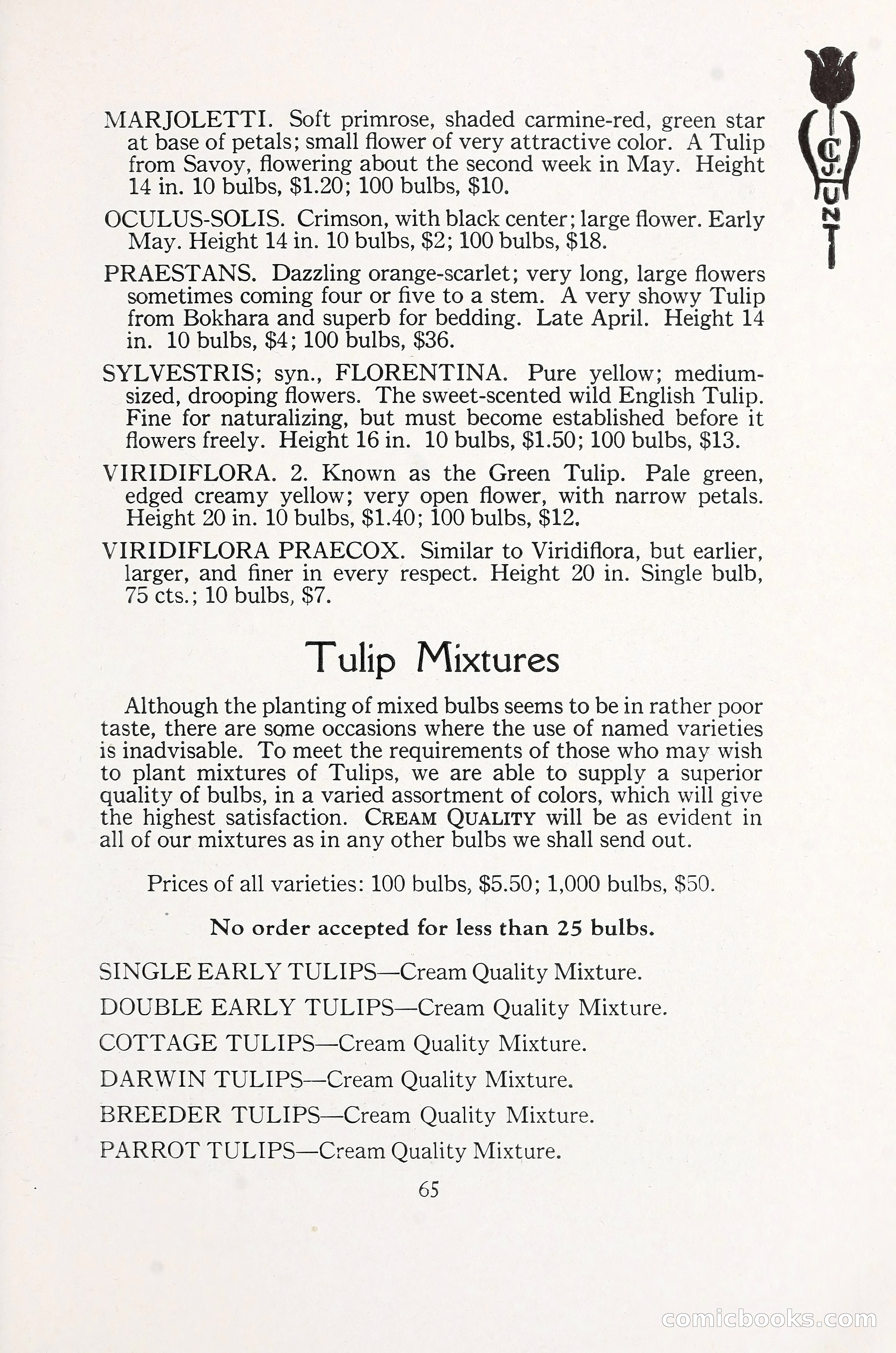 Blue Book of Bulbs, 1930 — page 90 of 137