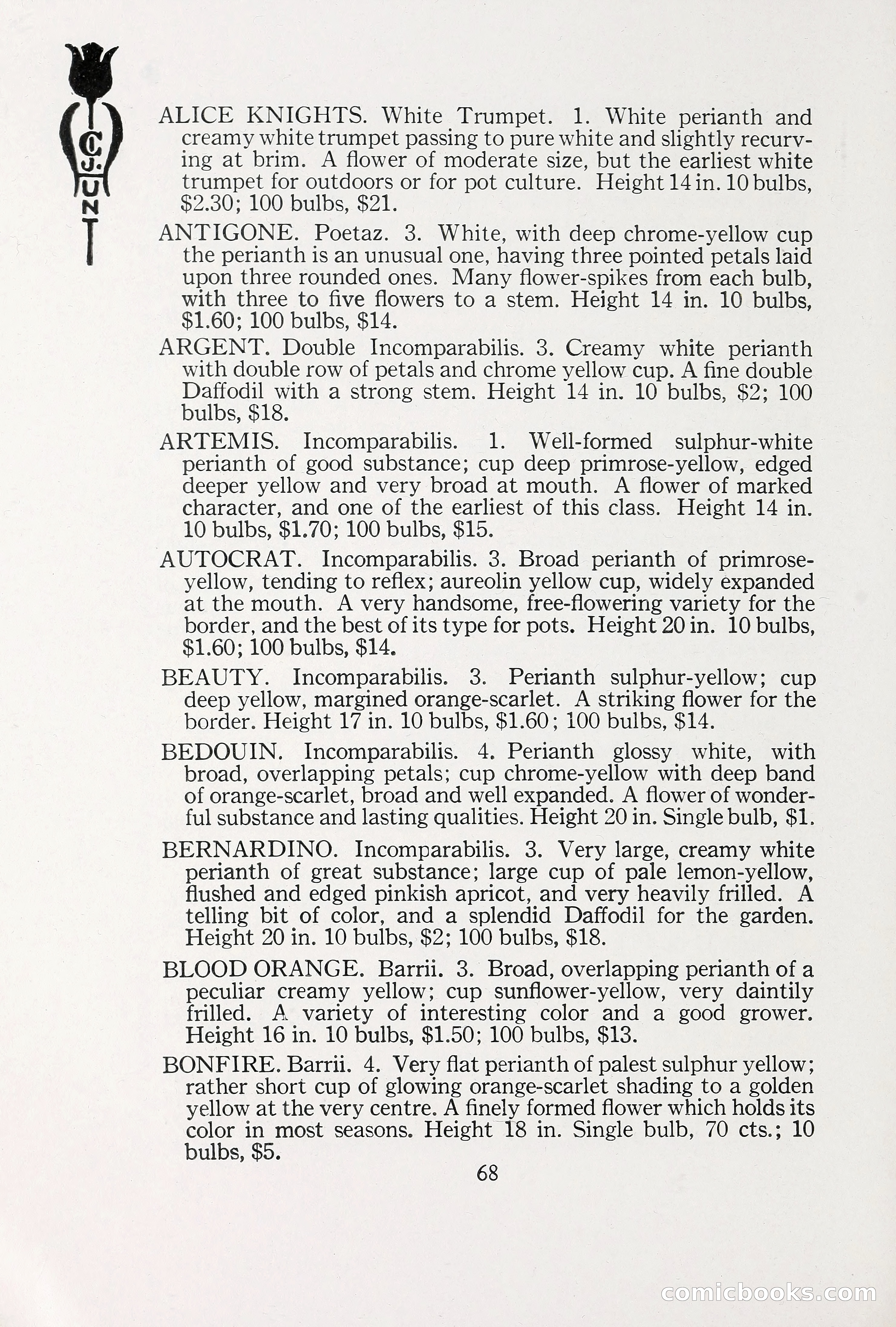 Blue Book of Bulbs, 1930 — page 97 of 137