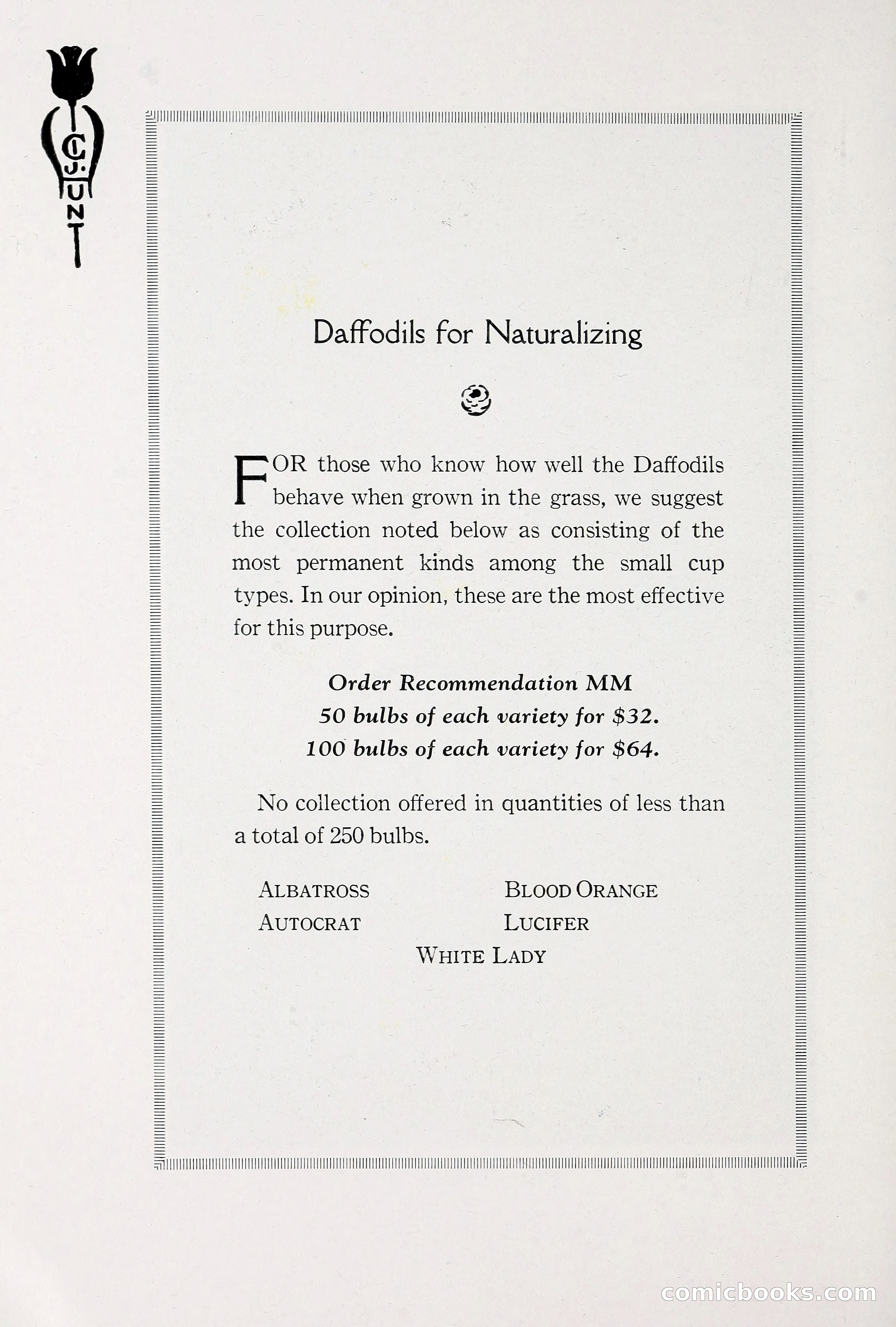 Blue Book of Bulbs, 1930 — page 99 of 137