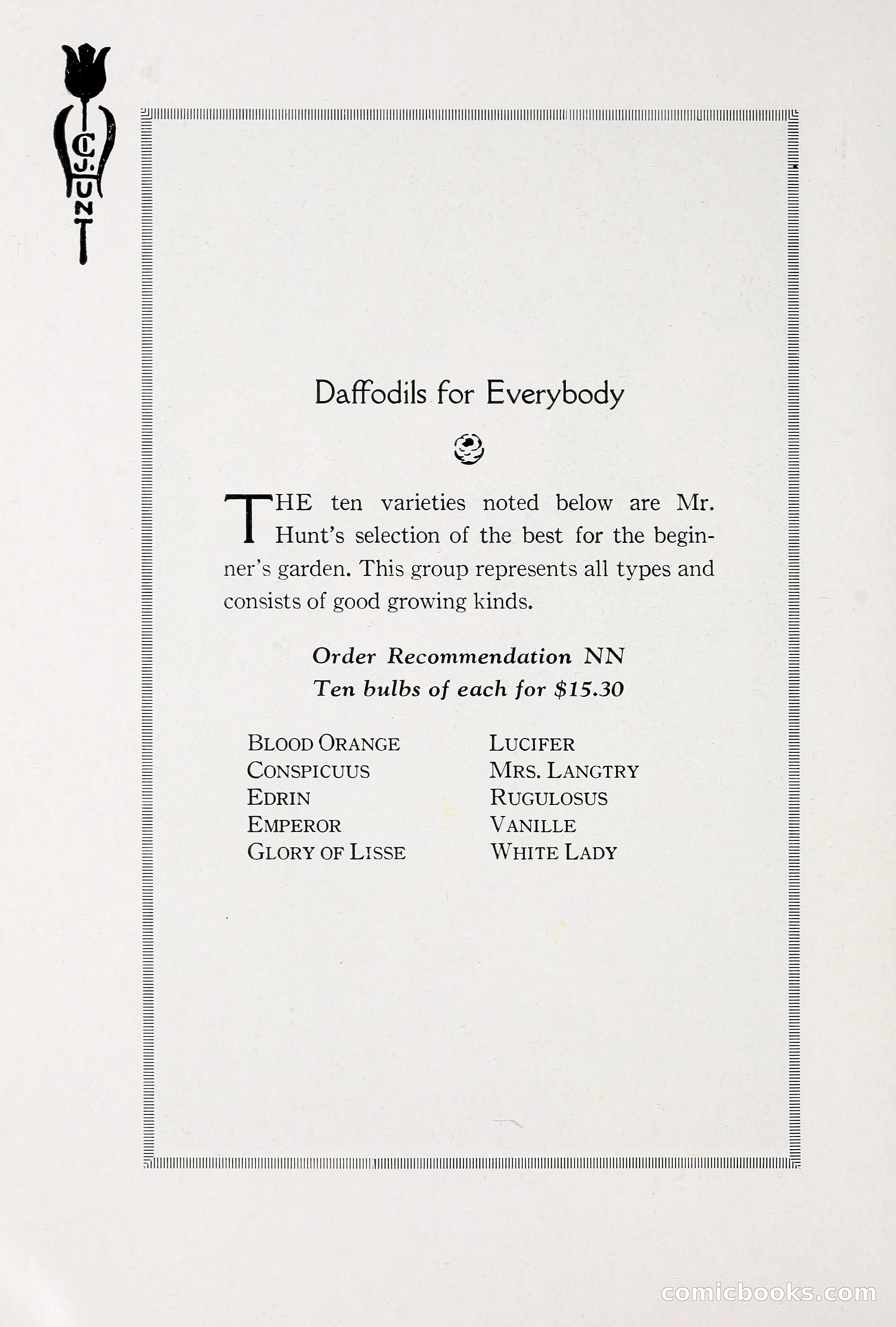 Blue Book of Bulbs, 1930 — page 103 of 137