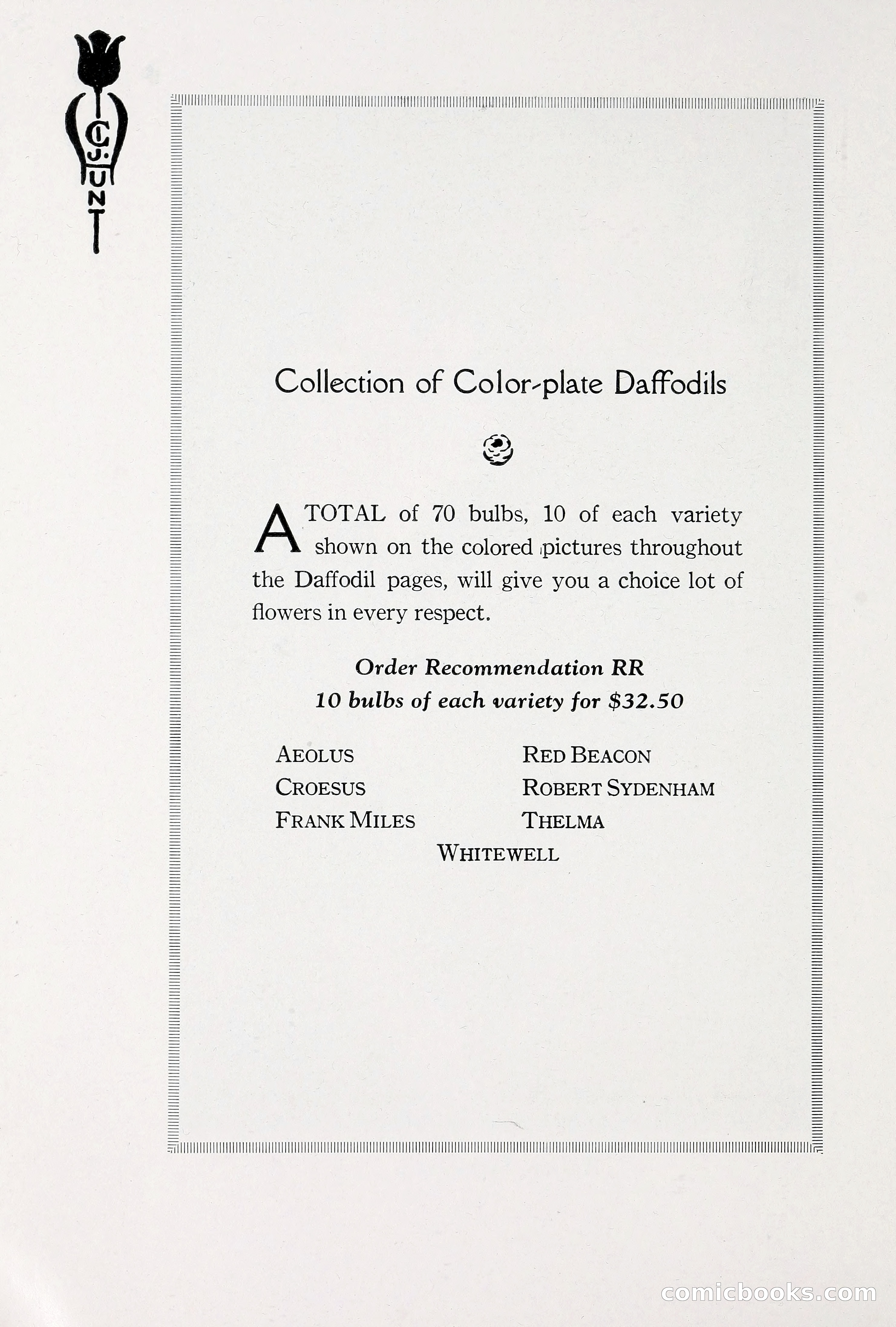 Blue Book of Bulbs, 1930 — page 111 of 137