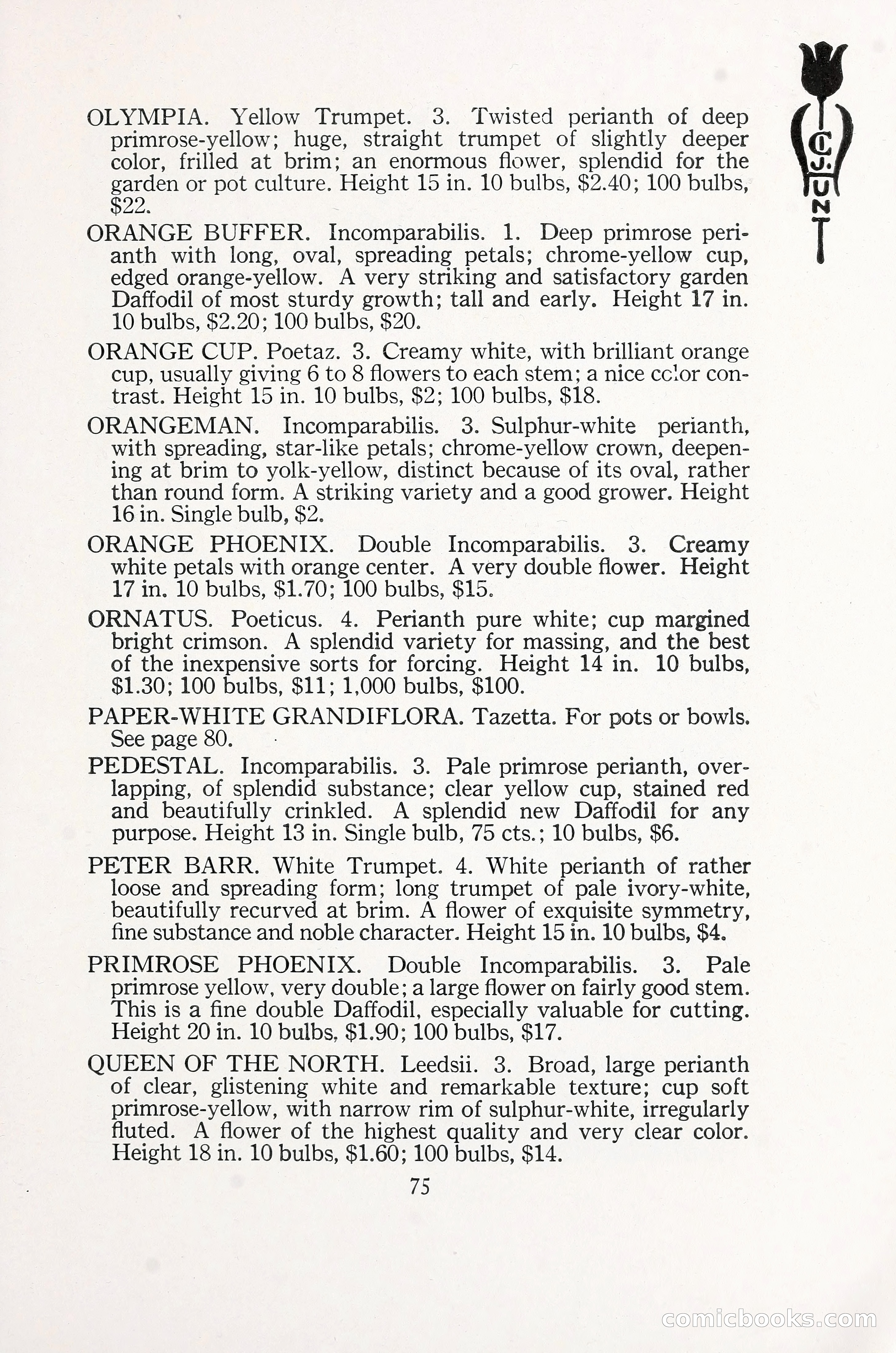 Blue Book of Bulbs, 1930 — page 112 of 137
