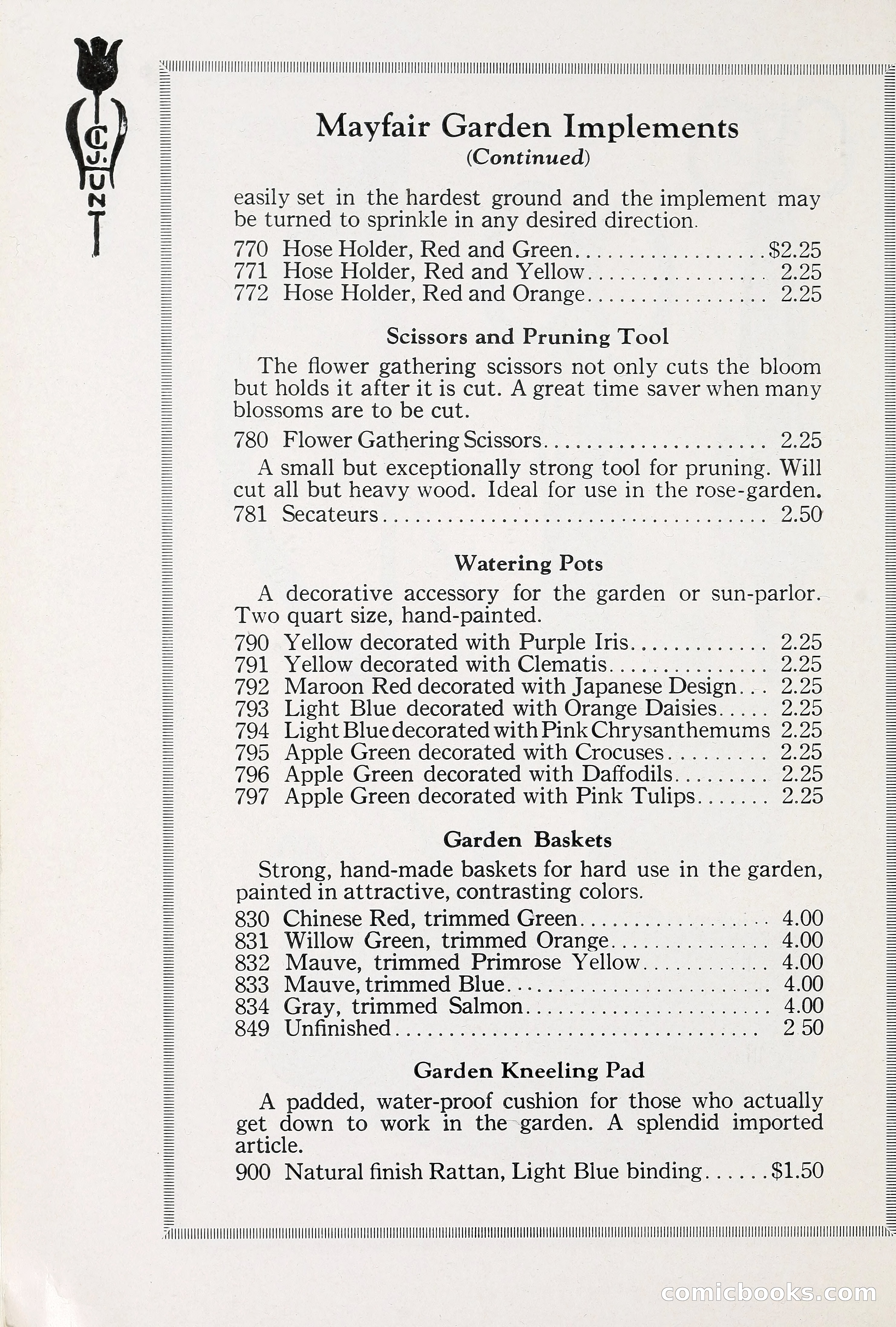Blue Book of Bulbs, 1930 — page 131 of 137