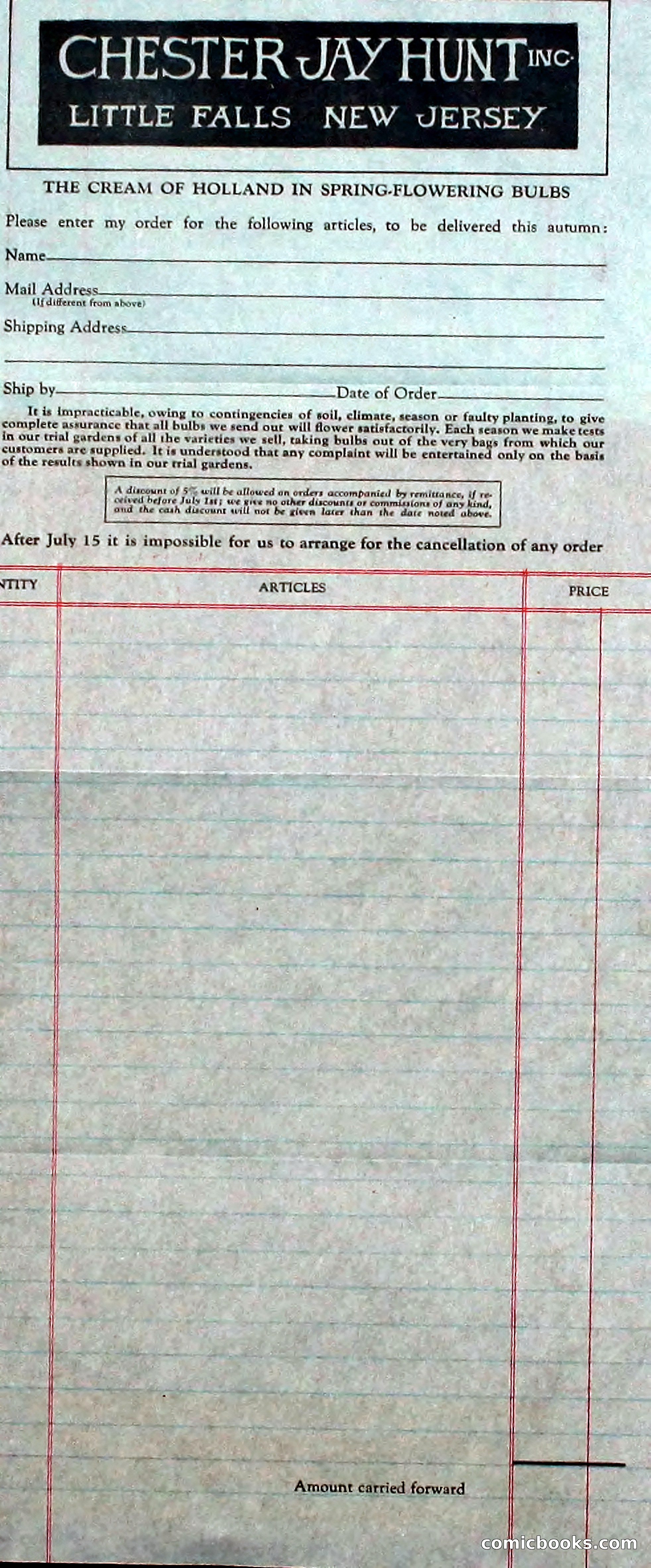 Blue Book of Bulbs, 1930 — page 135 of 137